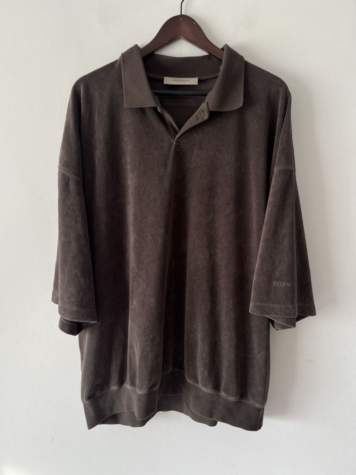 🔥🔥 Fear Of God Terry Cloth Polo Shirt