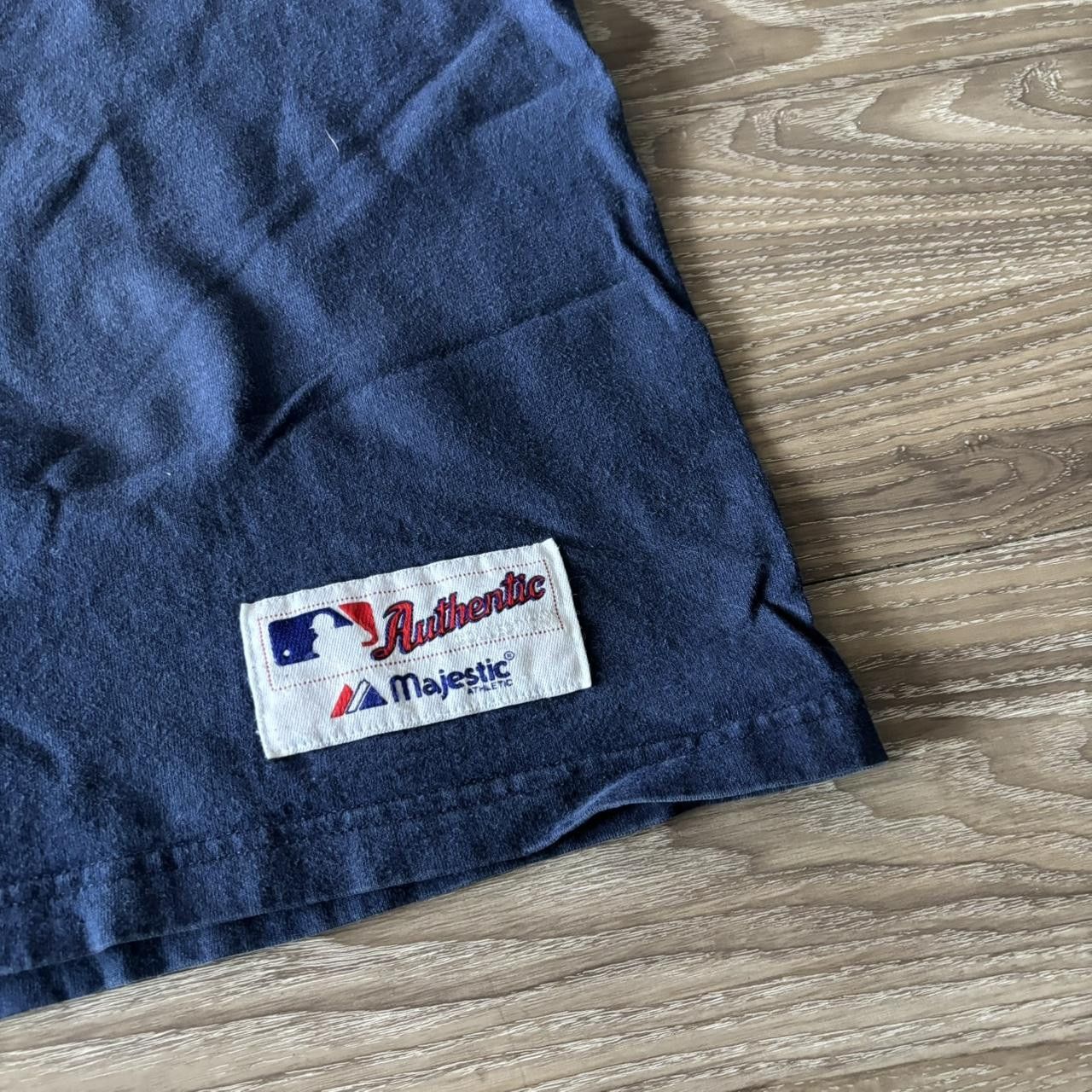 Vintage Crazy Vintage Y2K/2000s New York Yankees Navy Blue MLB Graphic Tee! Size XL Size US XL / EU 56 / 4 - 3 Thumbnail