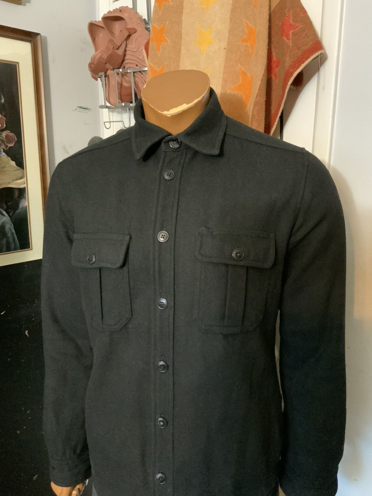 Saturdays NYC Saturdays Surf NYC Wool Board Shirt Jacket Flannel Shacket Size US M / EU 48-50 / 2 - 10 Thumbnail