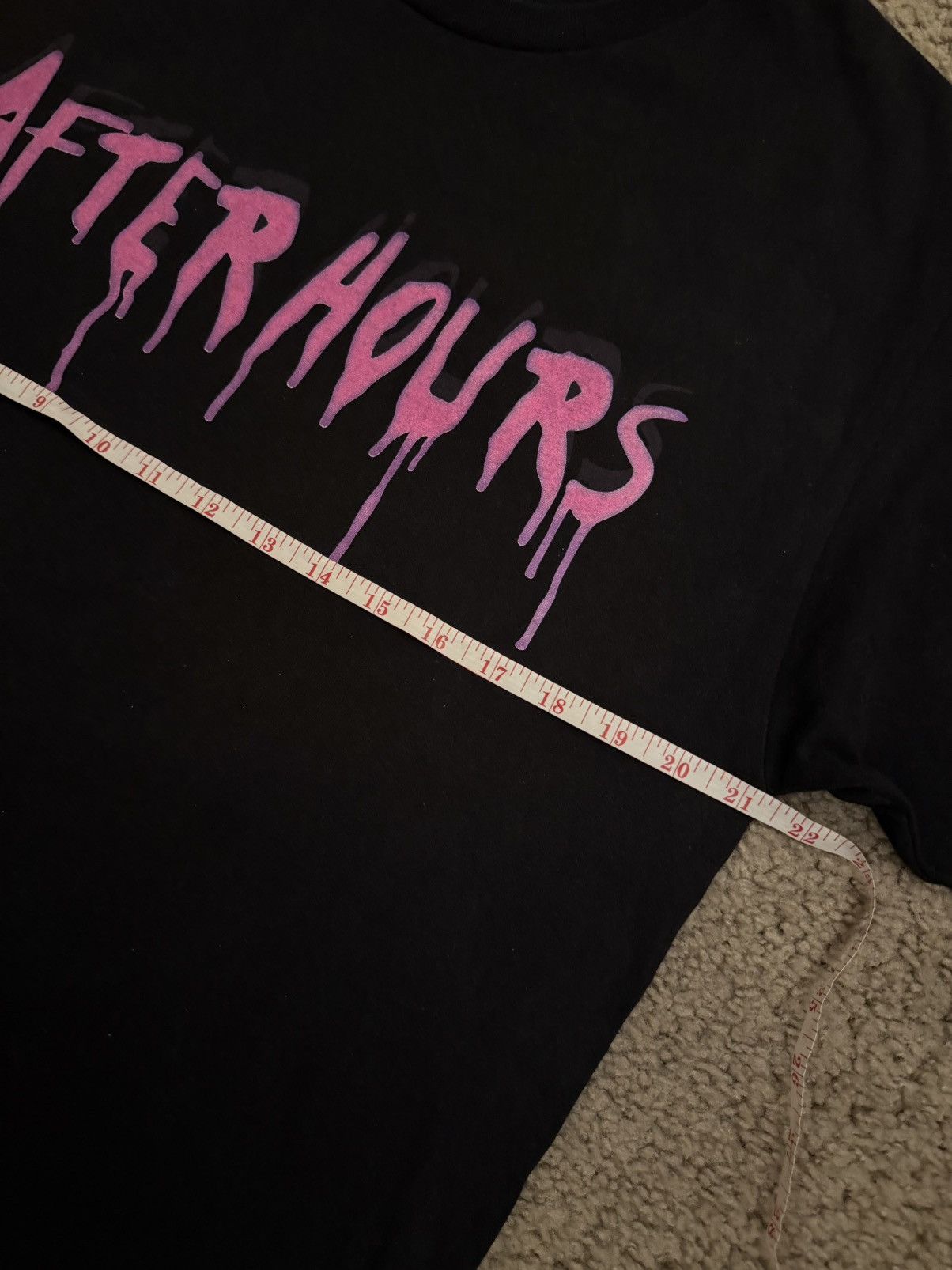 Vlone Weekend x VLone Afterhours Blood Drip Tee (L) Size US L / EU 52-54 / 3 - 8 Thumbnail