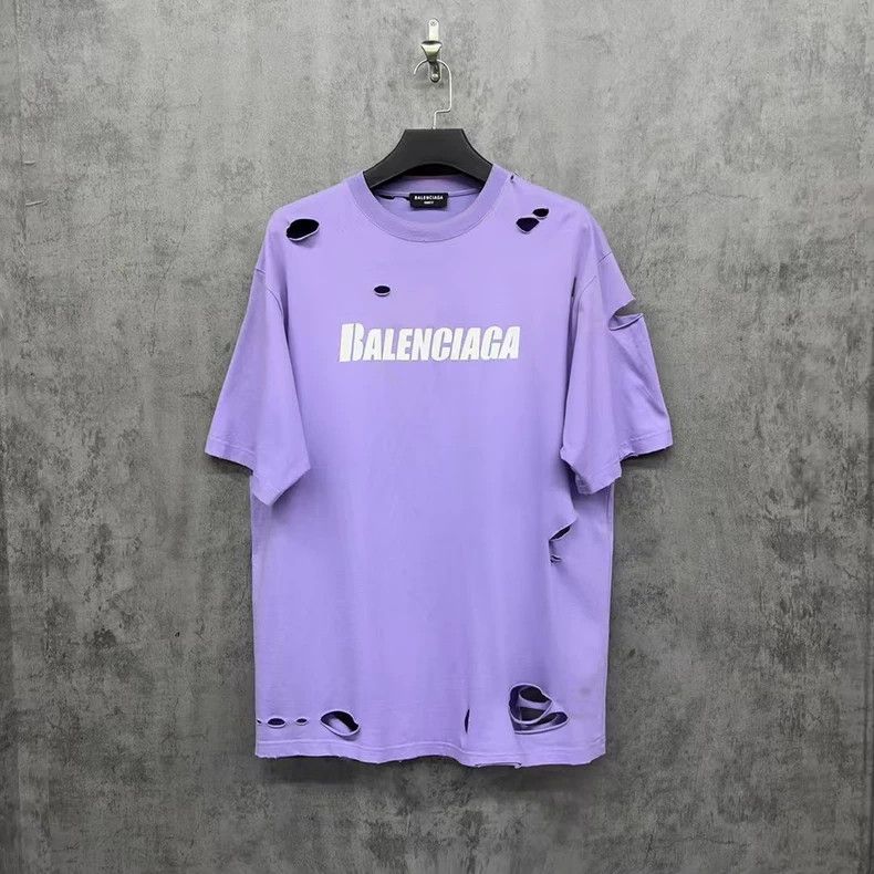 Balenciaga Balenciaga Destroy Logo short sleeve Size US XXS / EU 40 - 1 Thumbnail