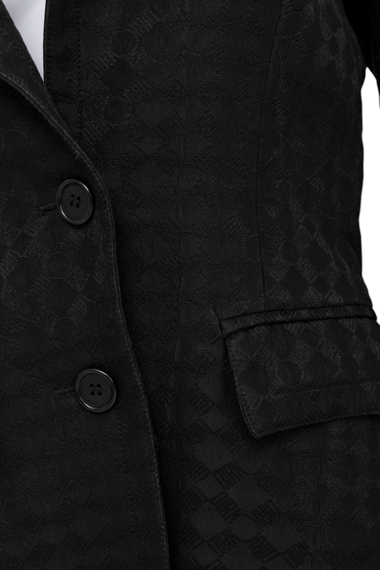 Dirk Bikkembergs Early 00's Wool Monogram Blazer Size M / US 6-8 / IT 42-44 - 6 Thumbnail