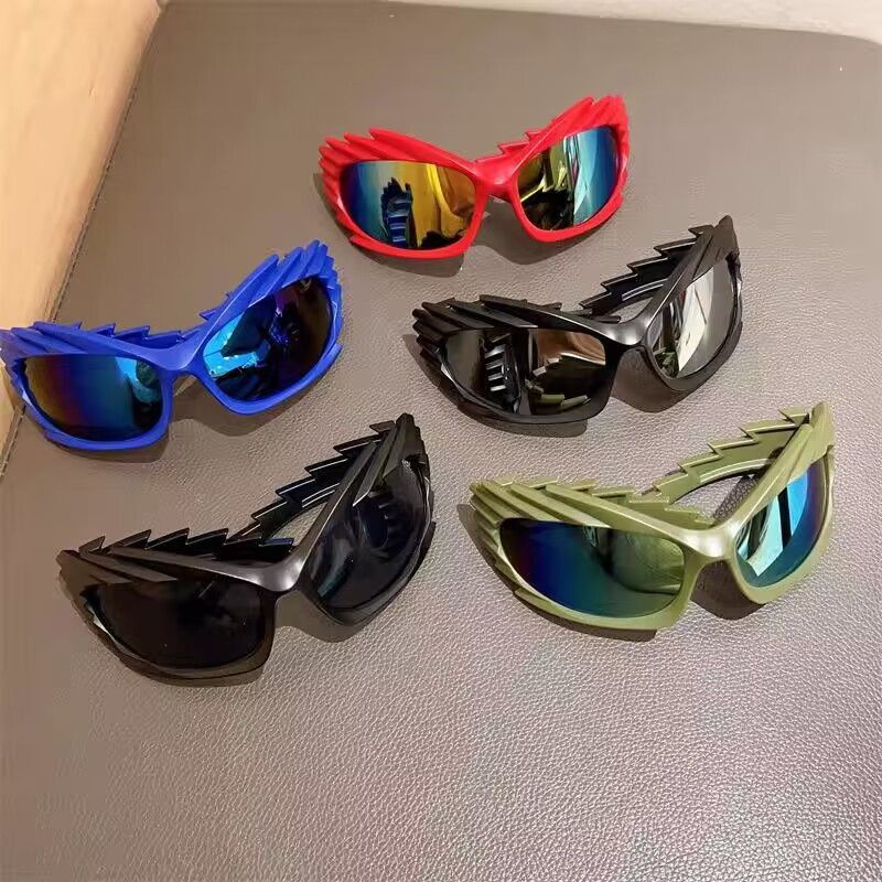 Electric Visual Crazy Street ins style custom avant-garde sunglasses Size ONE SIZE - 2 Thumbnail