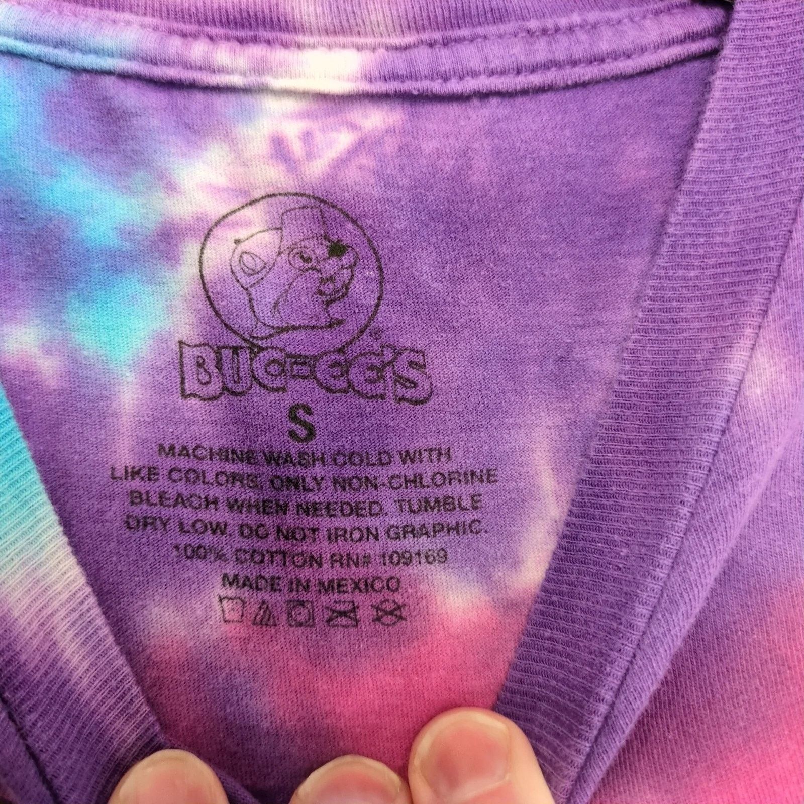 Other Buc-ee's Texas Rainbow Tie Dye T-Shirt Men's S Beaver TX Size US S / EU 44-46 / 1 - 3 Thumbnail