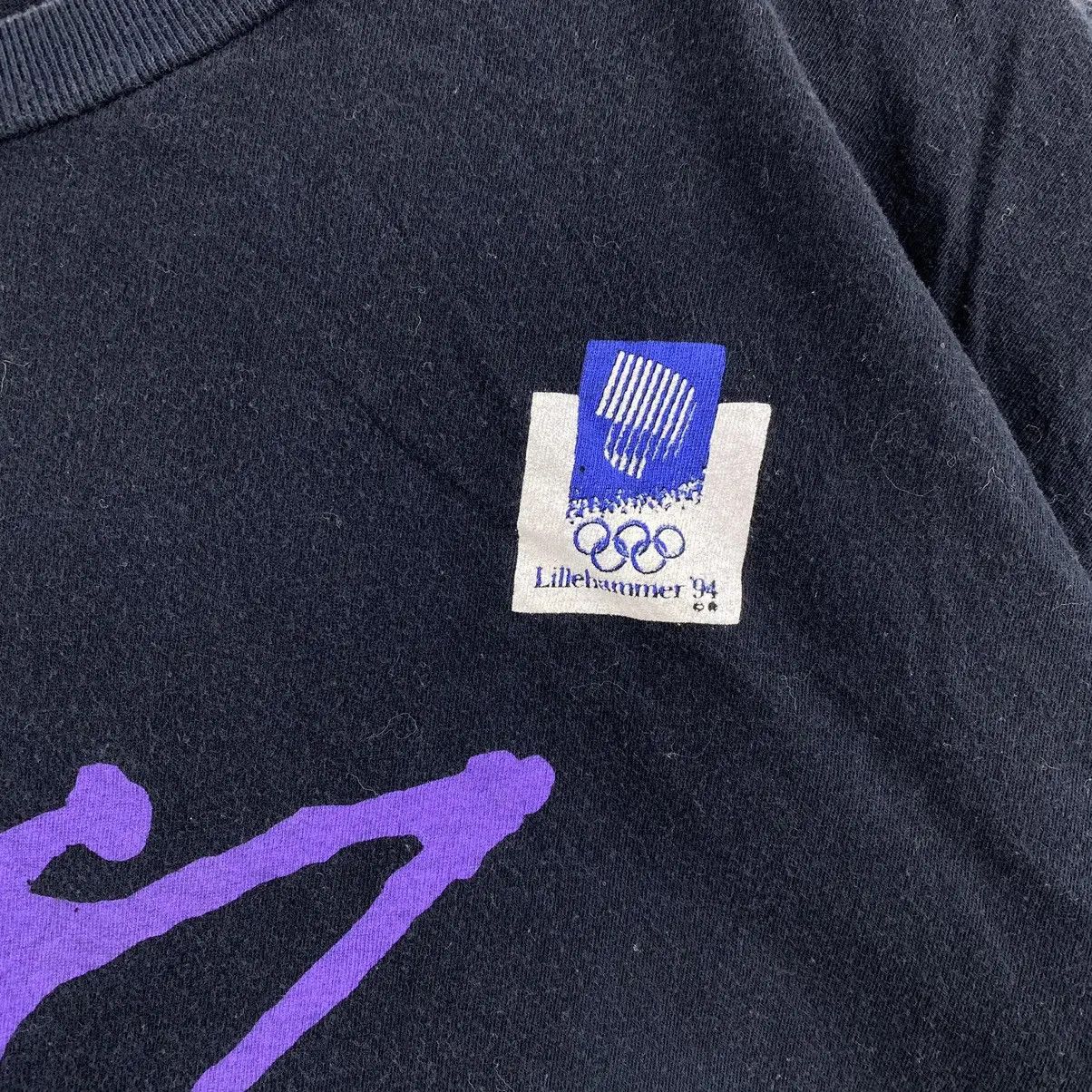 Vintage Vintage 1994 OLYMPIC WINTER LILLEHAMMER Tee Shirt Top Dali Size M / US 6-8 / IT 42-44 - 6 Thumbnail
