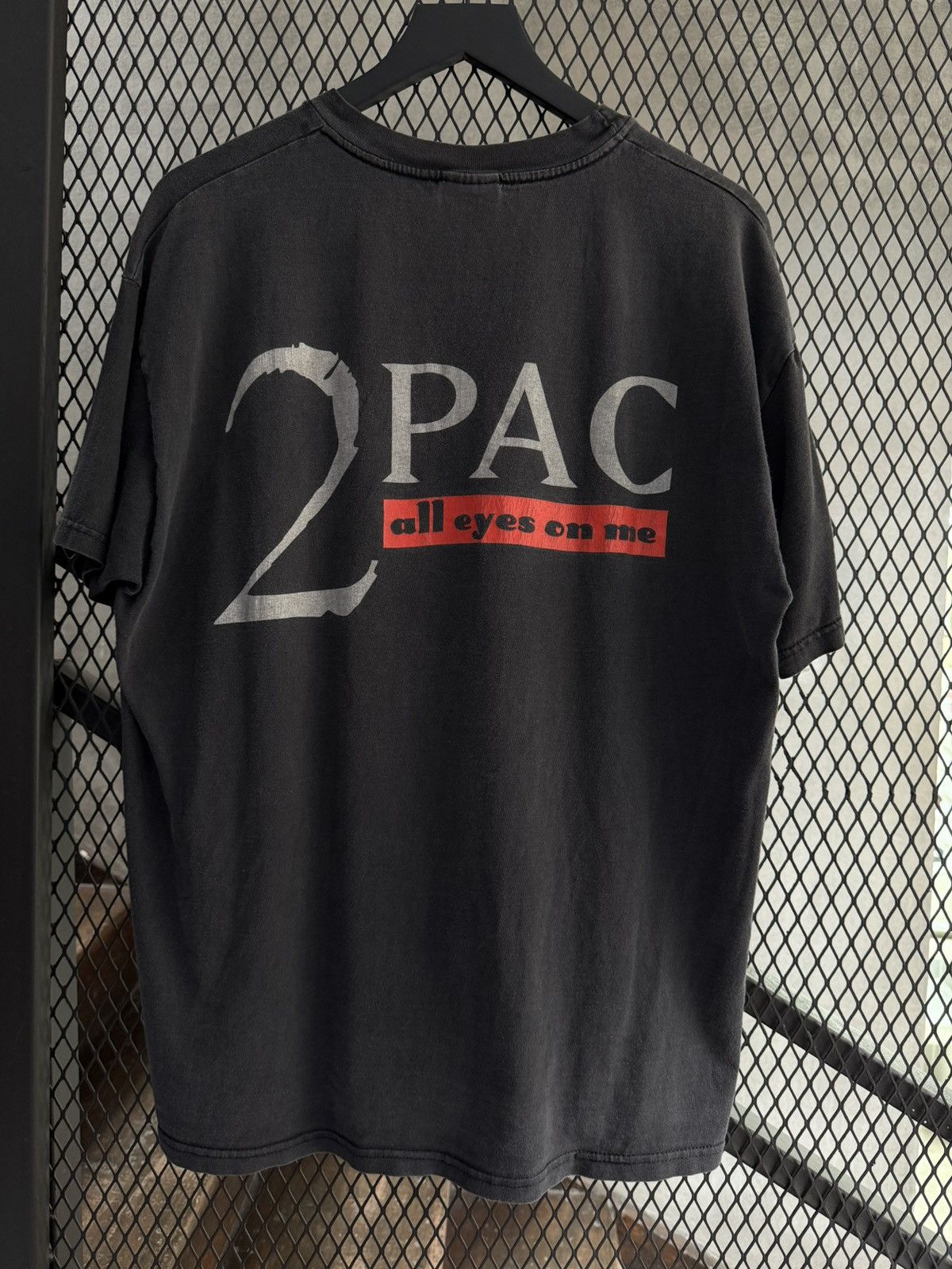 Rap Tees Vintage 1998 Tupac Shakur All Eyes On Me Promo Tee Size US XL / EU 56 / 4 - 4 Thumbnail
