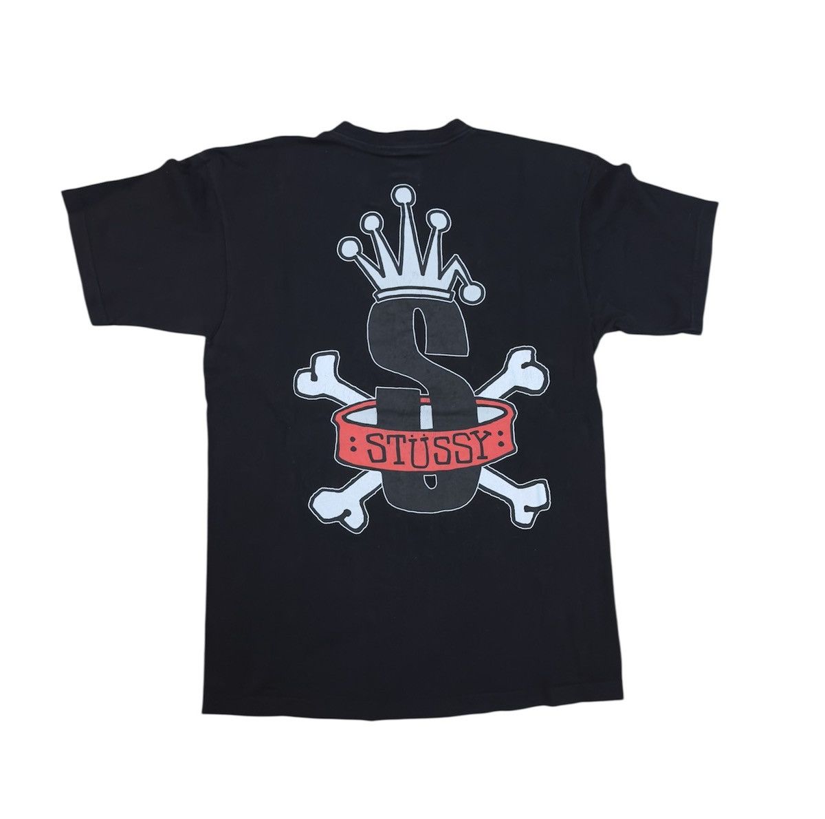 Stussy Stussy 00s Big S Skull T-shirt Size US M / EU 48-50 / 2 - 1 Thumbnail