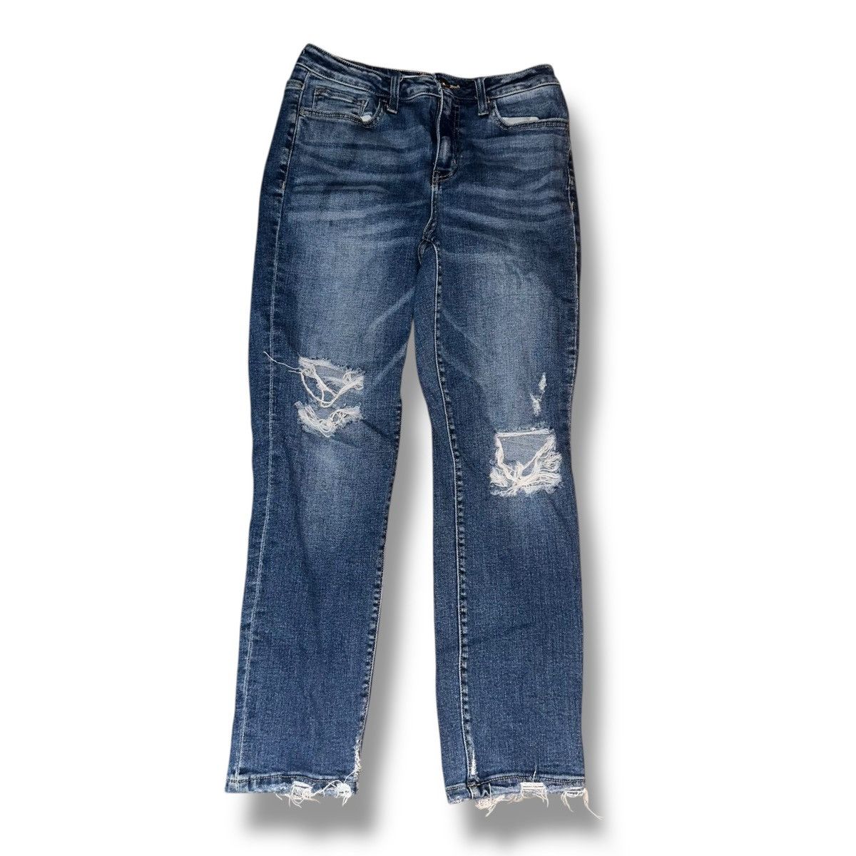 Other Flying Monkey high rise distressed boyfriend jeans Size 26" / US 2 / IT 38 - 3 Thumbnail