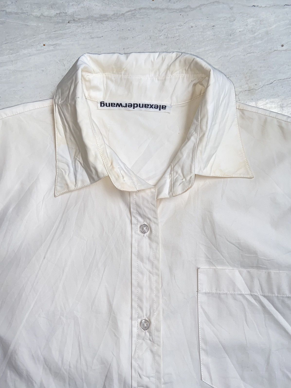 Alexander Wang ALEXANDER WANG White Shirt Size S / US 4 / IT 40 - 9 Thumbnail