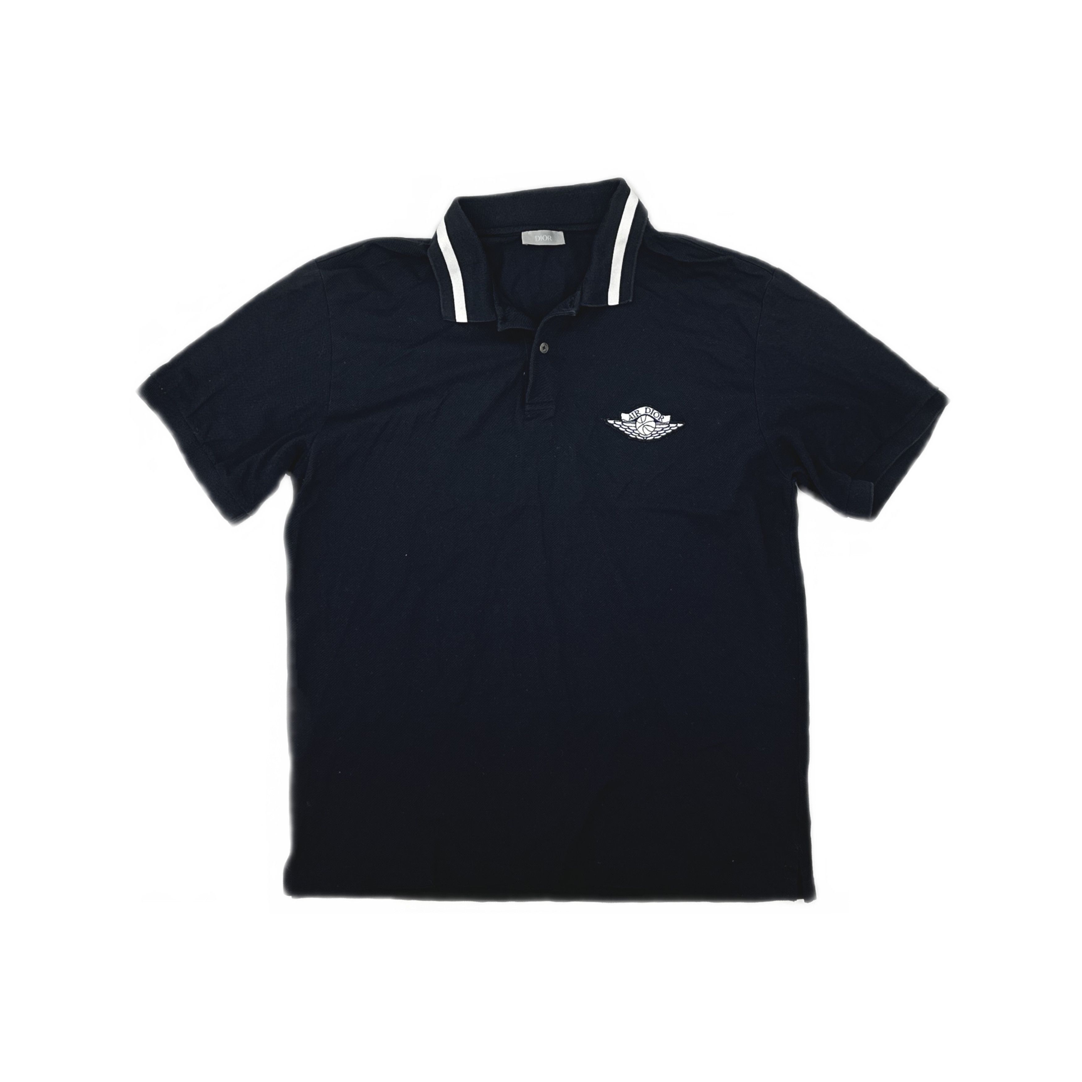Dior Dior x Air Jordan Air Dior Polo Shirt Size XL Size US XL / EU 56 / 4 - 1 Thumbnail