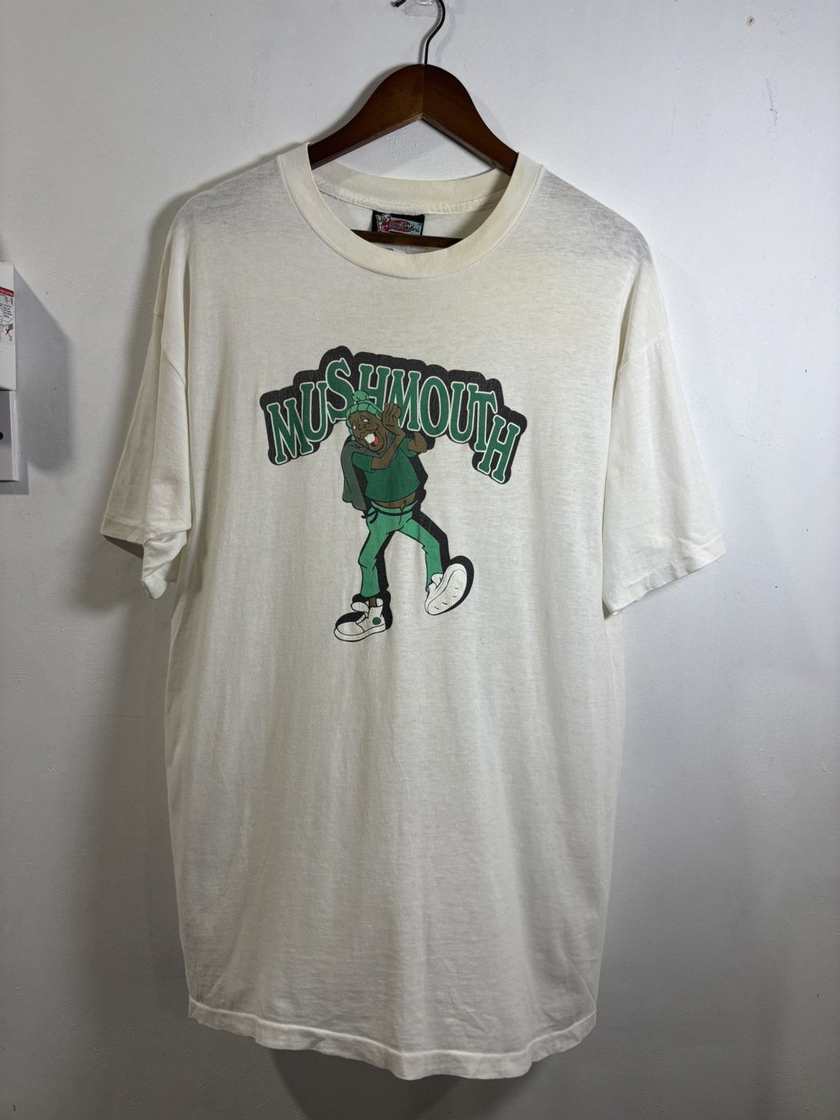 Cartoon Network × Vintage Vintage 90’s Fat Albert Mushmouth Tshirt Size US L / EU 52-54 / 3 - 1 Thumbnail