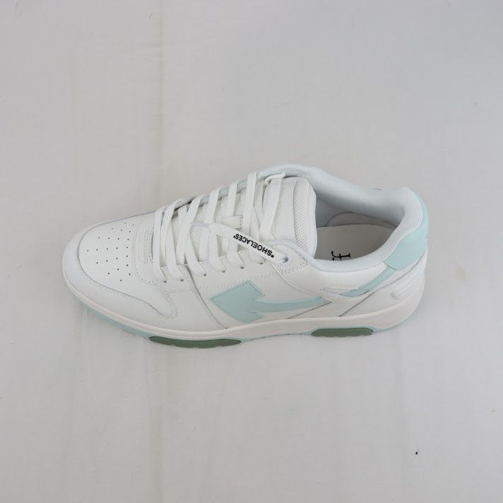 Off-White o1rshd1 Out of Office Calf Leather Sneakers in White Mint Size US 13 / EU 46 - 8 Thumbnail