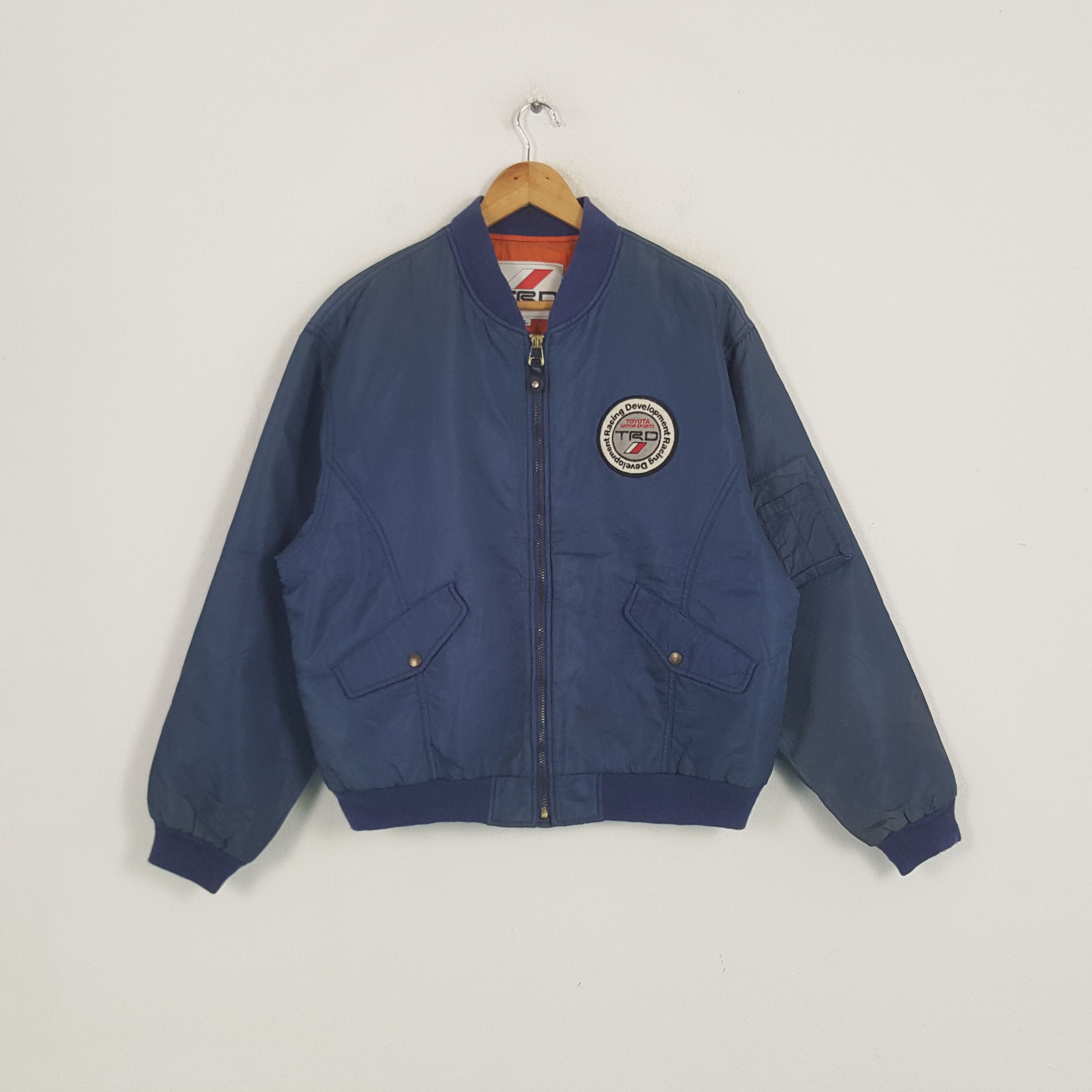 Japanese Brand × Vintage Vintage TRD Toyota Racing Motorsports Bombers Jacket Size US L / EU 52-54 / 3 - 3 Thumbnail