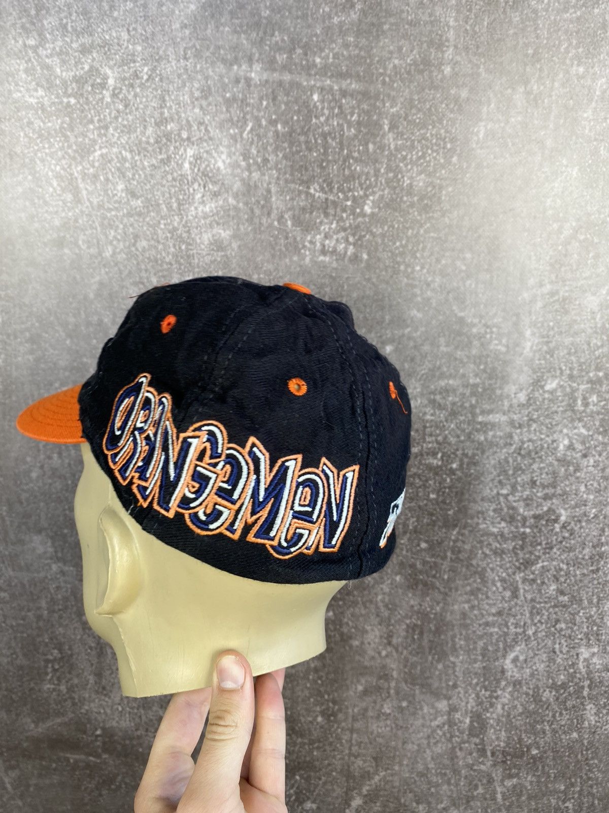 Logo 7 × Vintage Syracuse University Orange Baseball Hat Cap SU Cuse 7 Logo Size ONE SIZE - 5 Thumbnail