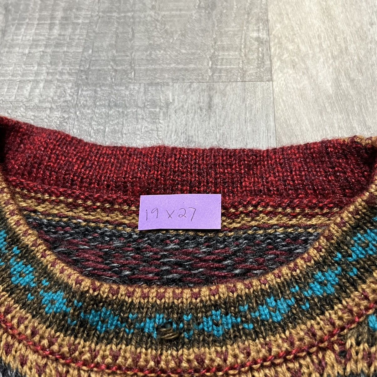 Vintage VTG Alpaca Connection Red Striped Peru Pull Over Sweater Size US S / EU 44-46 / 1 - 4 Thumbnail