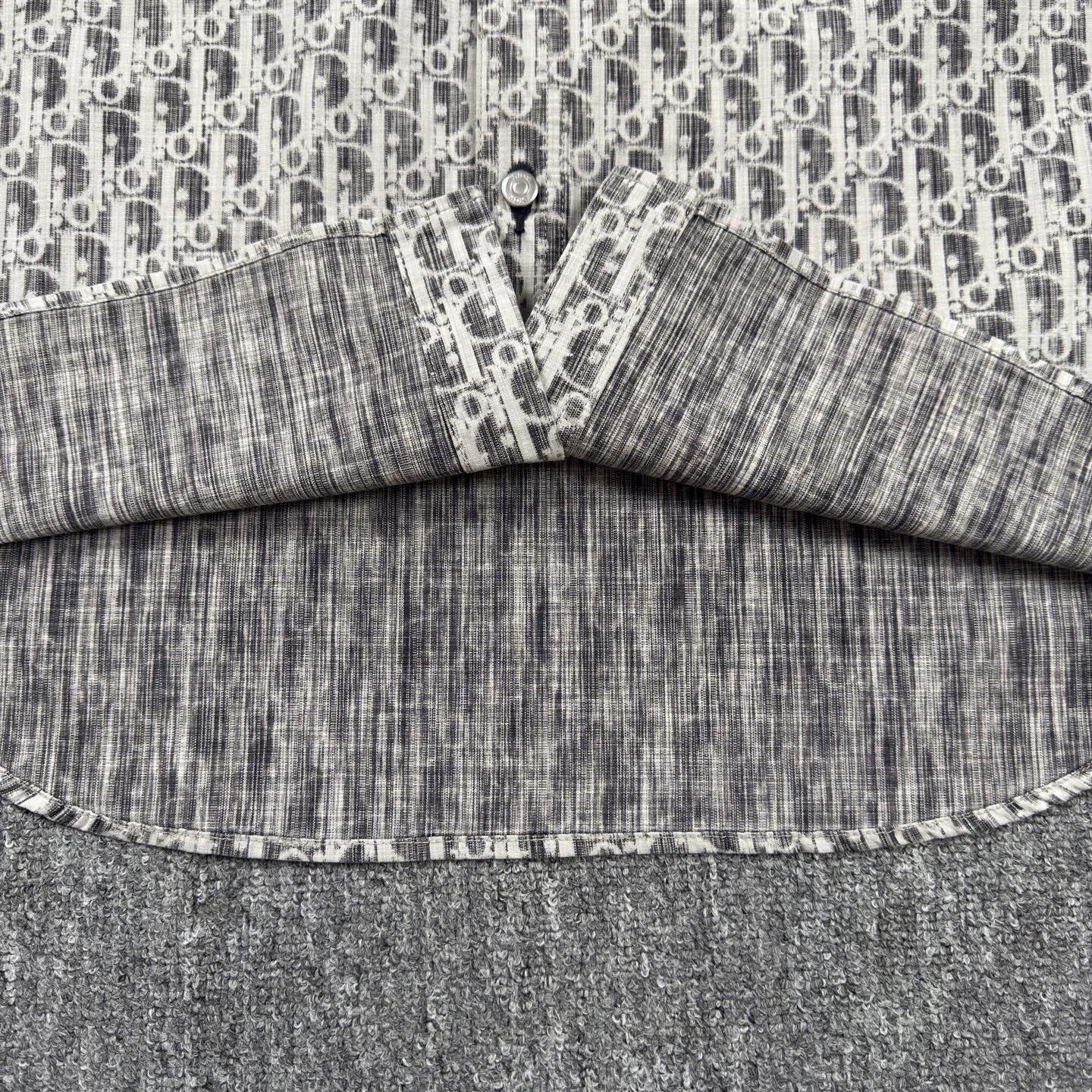 Dior Dior Oblique Gray Shirt Jacket 41 Size US M / EU 48-50 / 2 - 7 Thumbnail
