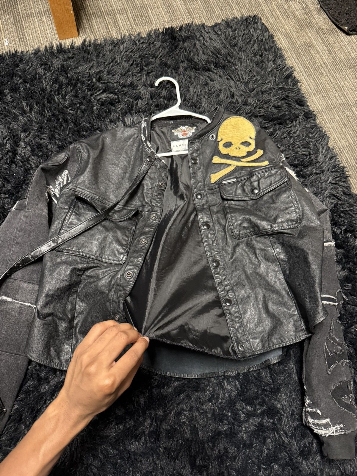 Harley Davidson Harley Davidson Custom Made Vintage Jacket Size US M / EU 48-50 / 2 - 5 Thumbnail