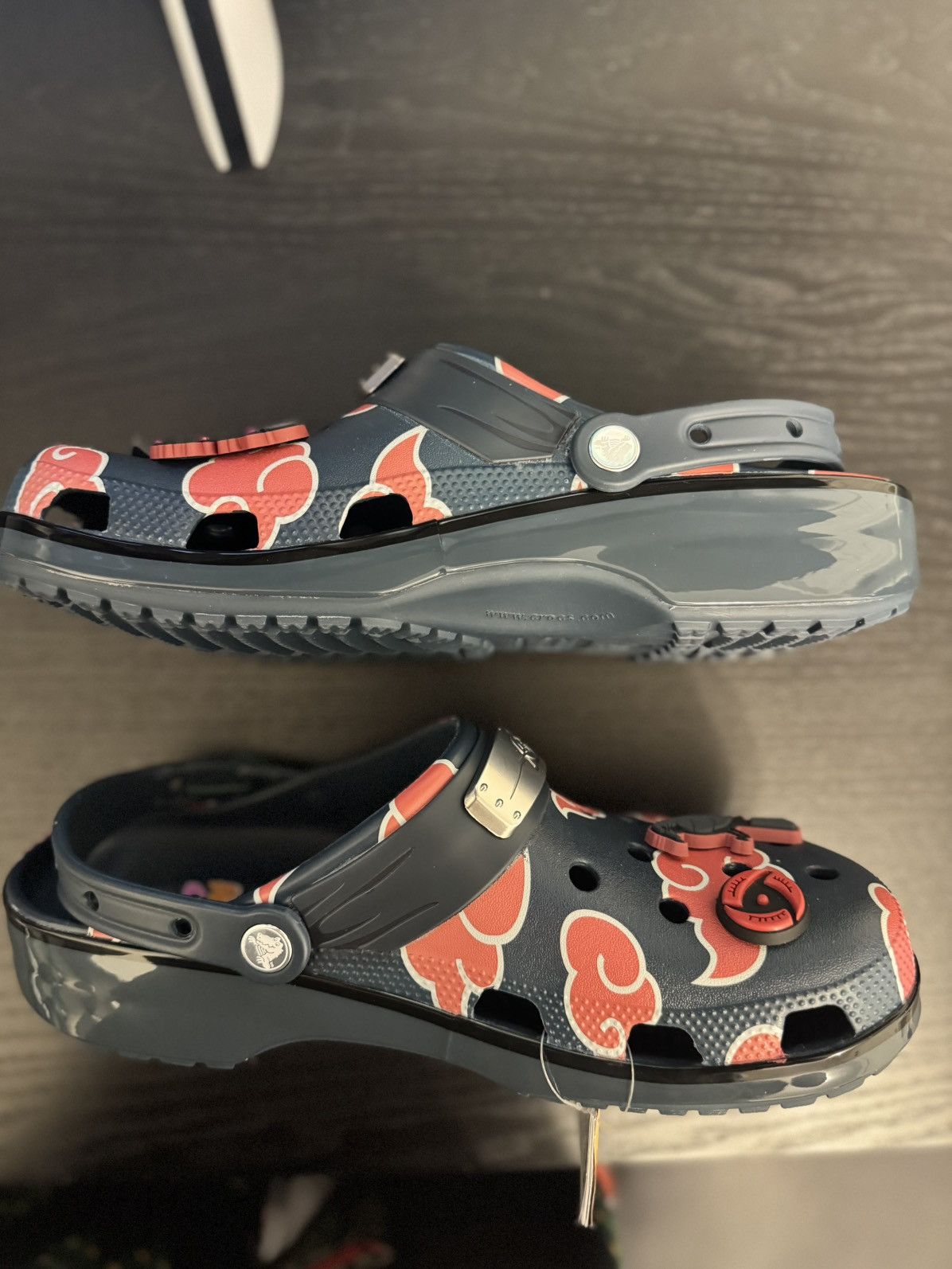 Crocs Naruto Itachi Crocs Classic Clog Size US 12 / EU 45 - 4 Thumbnail