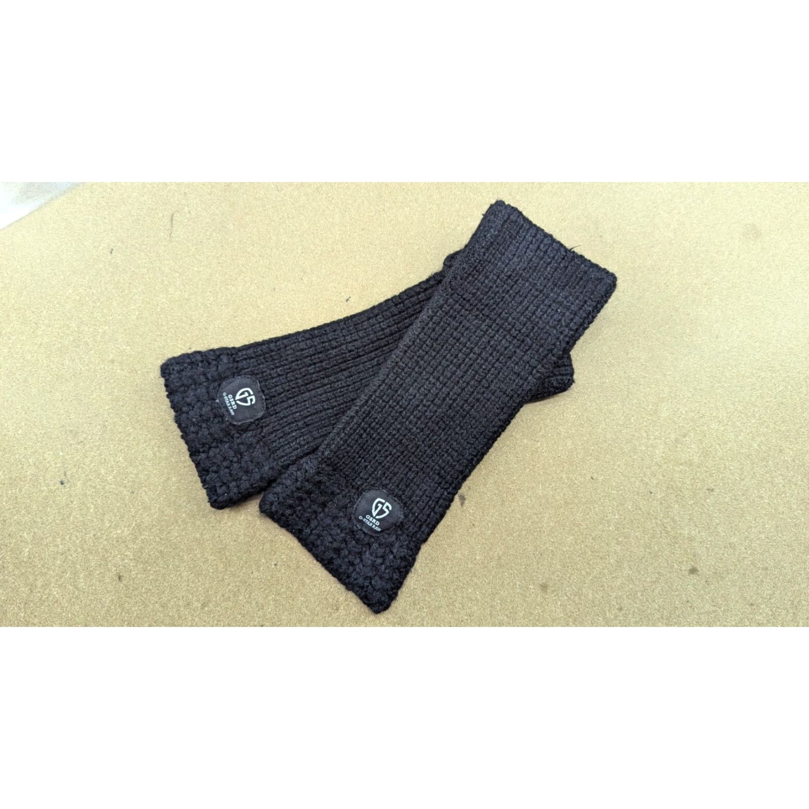 G-Star VINTAGE: No? (skip) G-Star Raw Womens Fingerless Gloves One Size Black Stretch Glove Womens Fingerless Black Stretch G-Star Raw One Size Black Gloves Size ONE SIZE - 2 Thumbnail