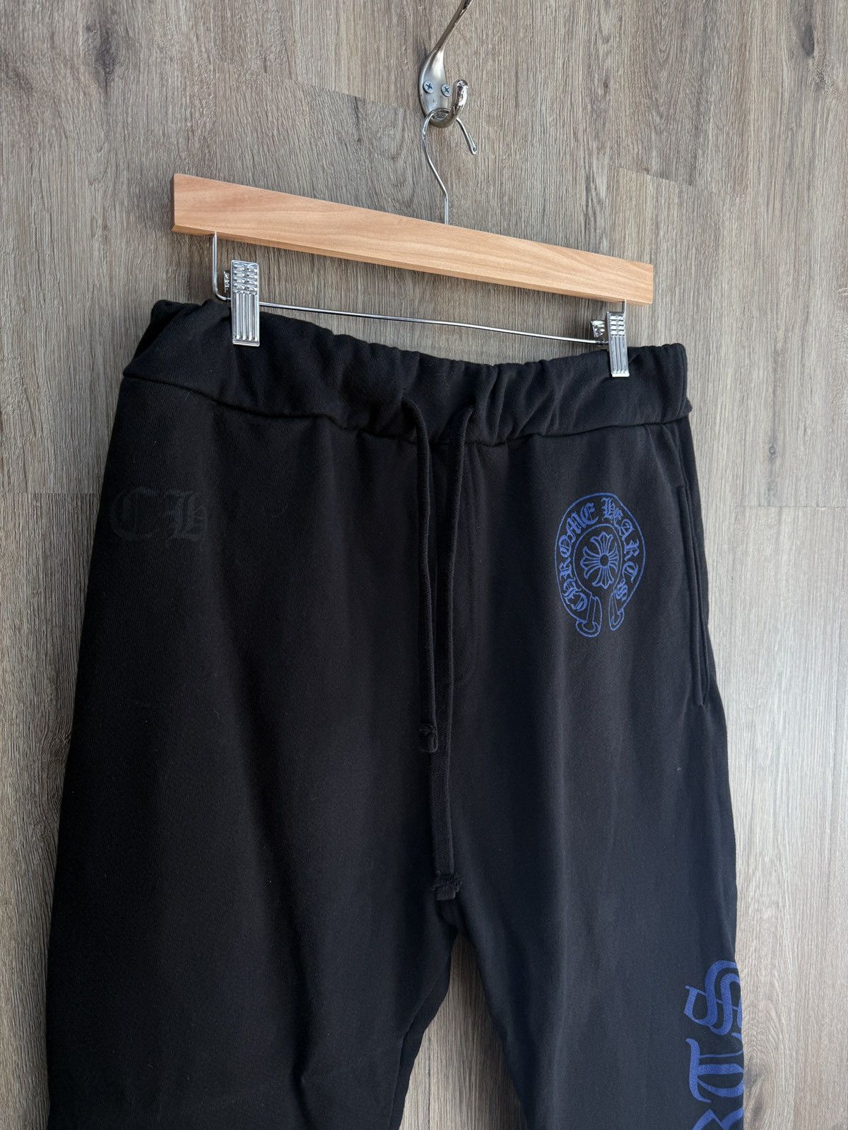 Chrome Hearts Chrome Hearts Blue Horsehoe Sweatpants Size US 32 / EU 48 - 3 Thumbnail
