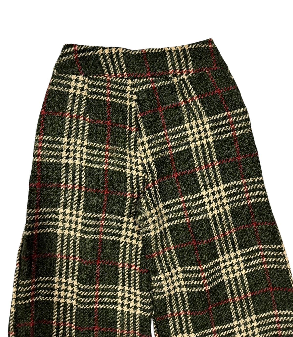 Japanese Brand × Vintage Vtg🔥Harem Tartan Green Ballon Pants Baggy Shorts Size 30" / US 8 / IT 44 - 9 Thumbnail