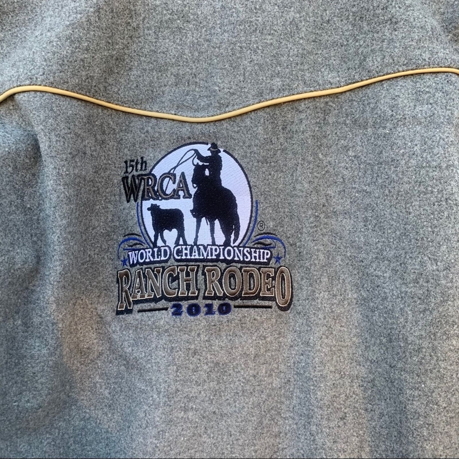 Walls Walls Ranch Wear gray wool jacket Ranch Rodeo Cowboy SMALL Size US S / EU 44-46 / 1 - 5 Thumbnail