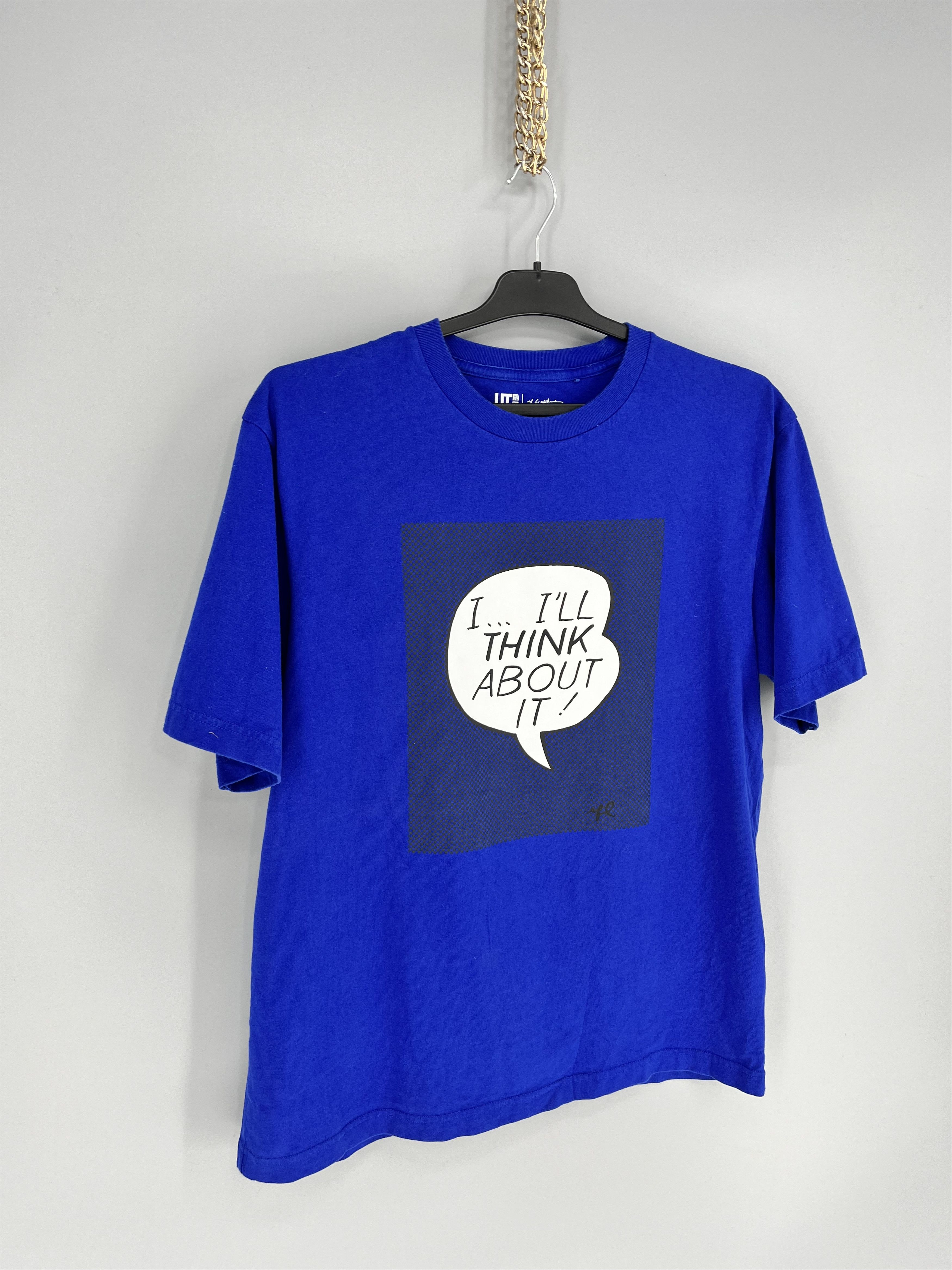 Uniqlo Uniqlo Roy Liechtenstein Mens/Boys I...I'll think about it Size US S / EU 44-46 / 1 - 2 Thumbnail