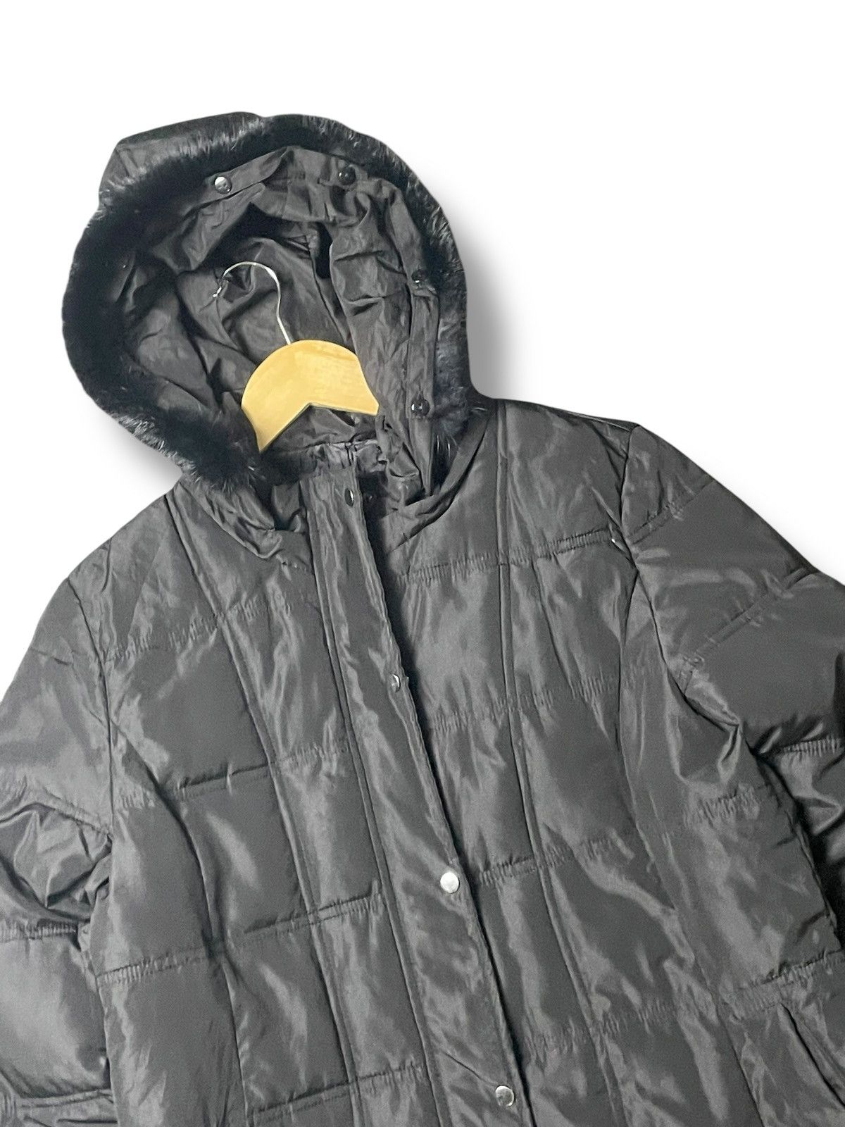 Japanese Brand Japanese Brand Fur Hooded Puffer Jacket (62) Size US XXS / EU 40 - 2 Thumbnail
