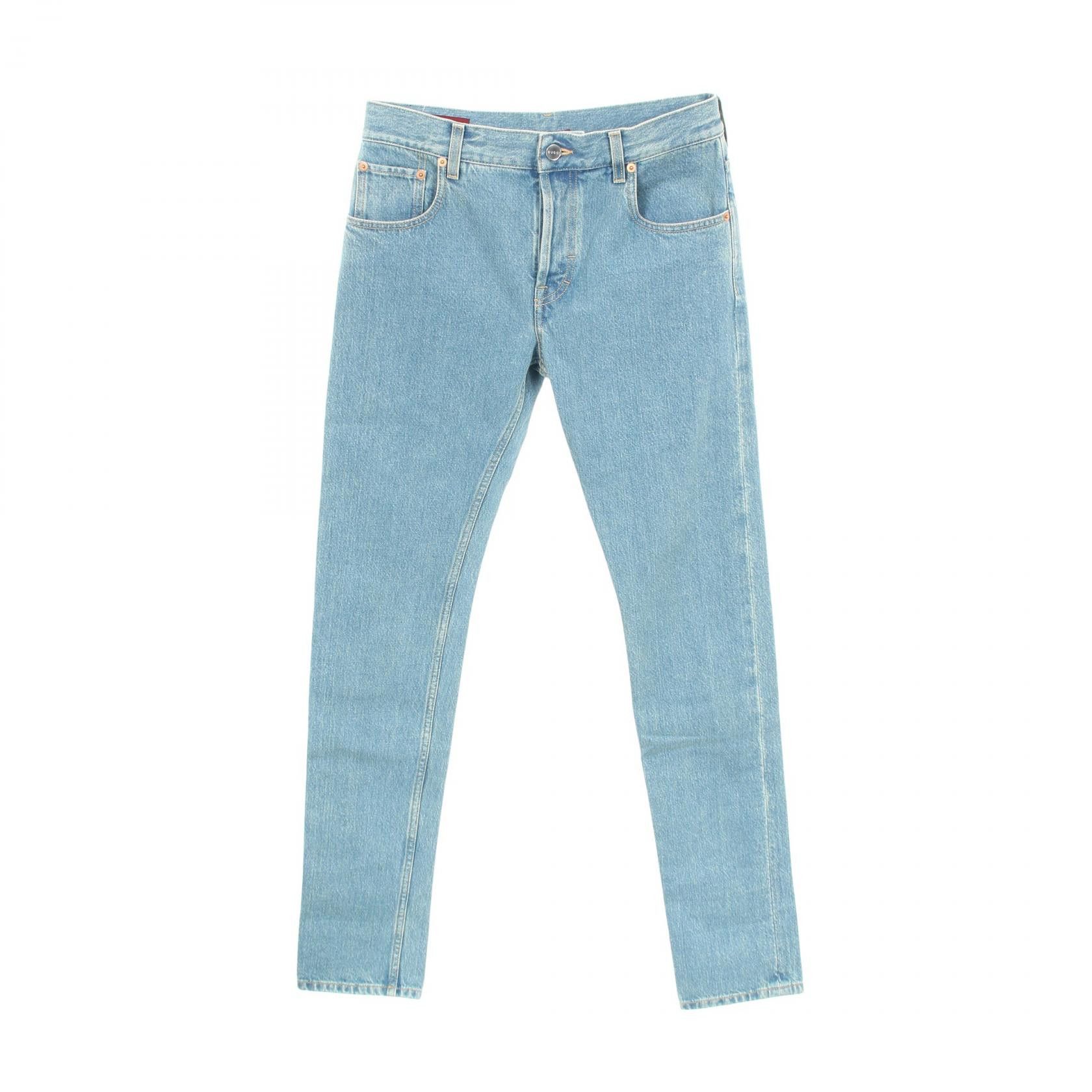 Gucci Gucci Gucci Cotton Denim Pants Textile Bottoms DUTY FREE for USA Size ONE SIZE - 1 Thumbnail