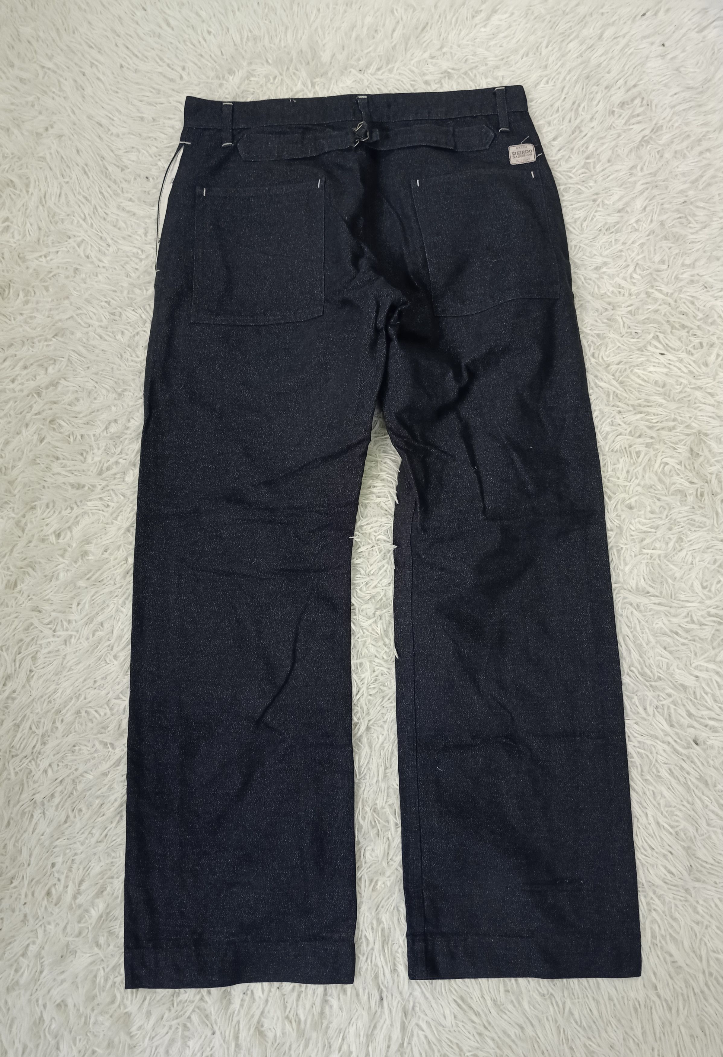 Japanese Brand WIDE PANTS WEIRDO DADDY OH RAIL CHIEF Size US 34 / EU 50 - 2 Thumbnail