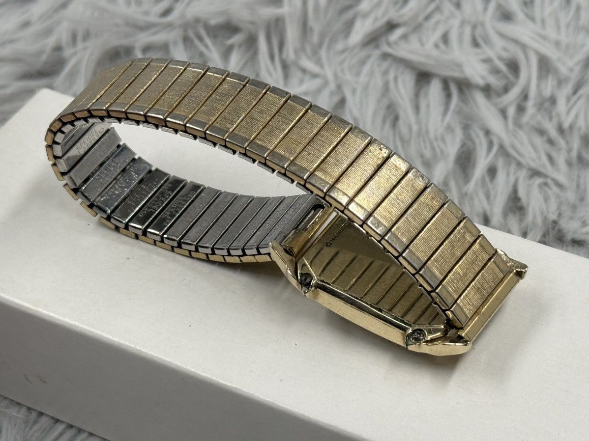 Vintage Vintage Lord Elgin Waffle Dial Tank Manual Unisex Watch Size ONE SIZE - 11 Thumbnail