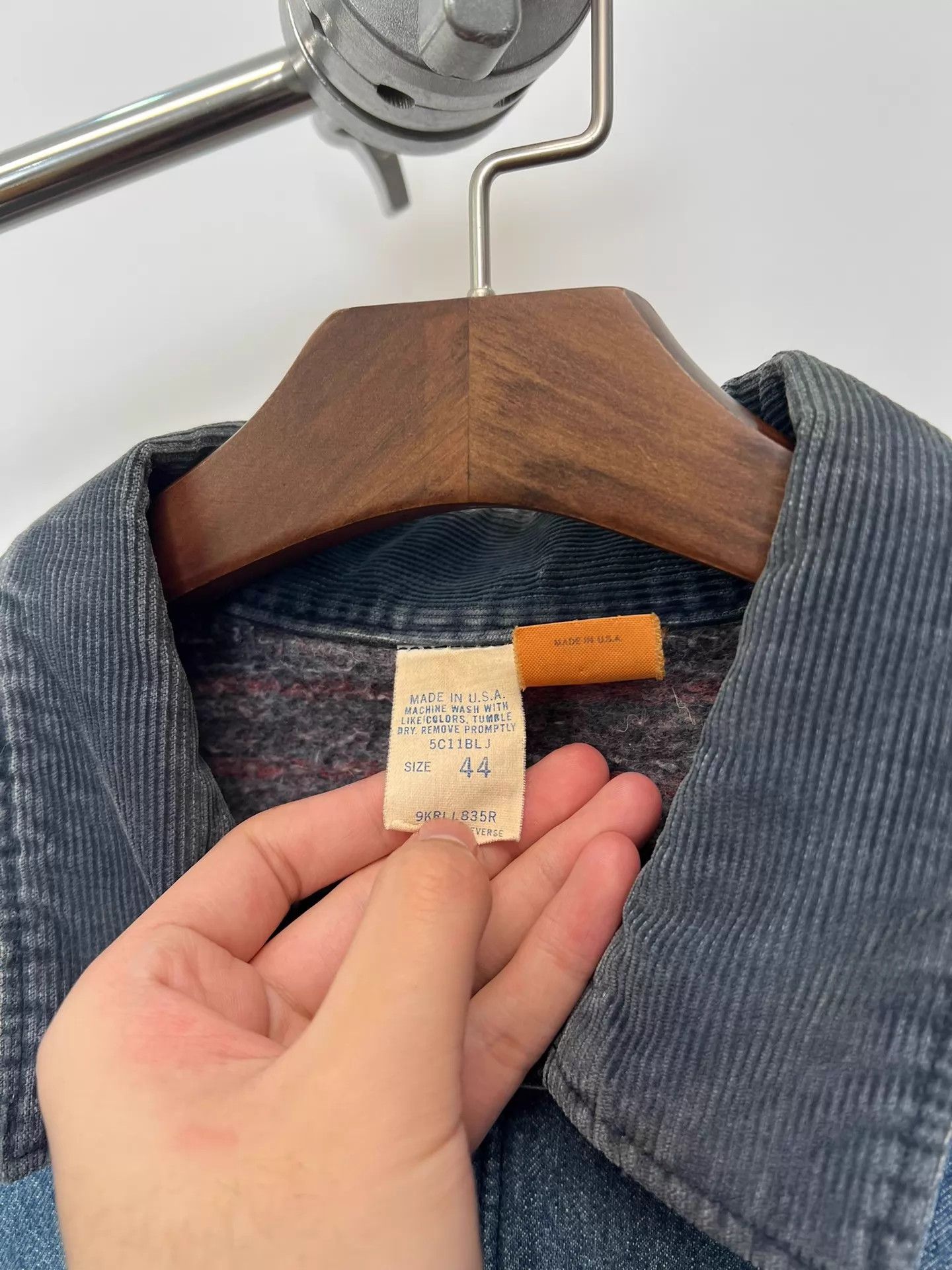 Other Vintage Washed Denim Jacket Size 44 Size US S / EU 44-46 / 1 - 4 Thumbnail