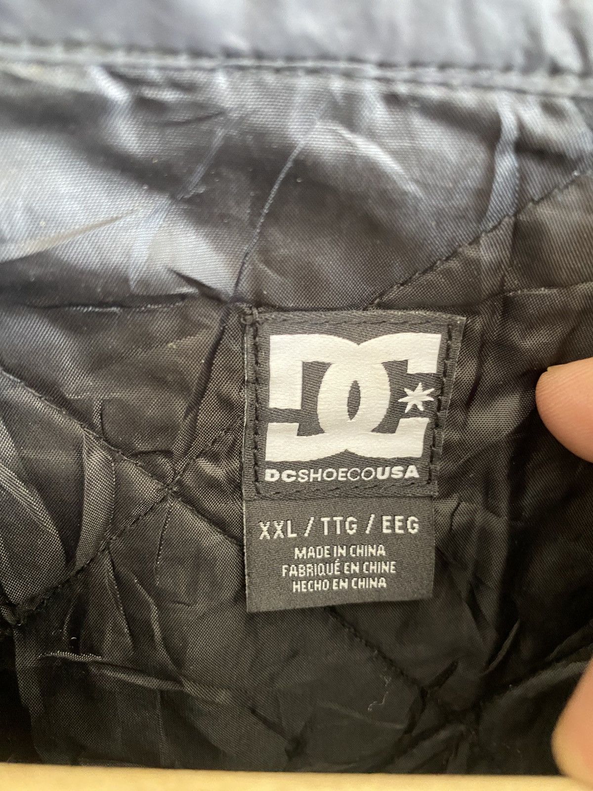 DC Dc shoes Quilted Jacket Size US XXL / EU 58 / 5 - 6 Thumbnail