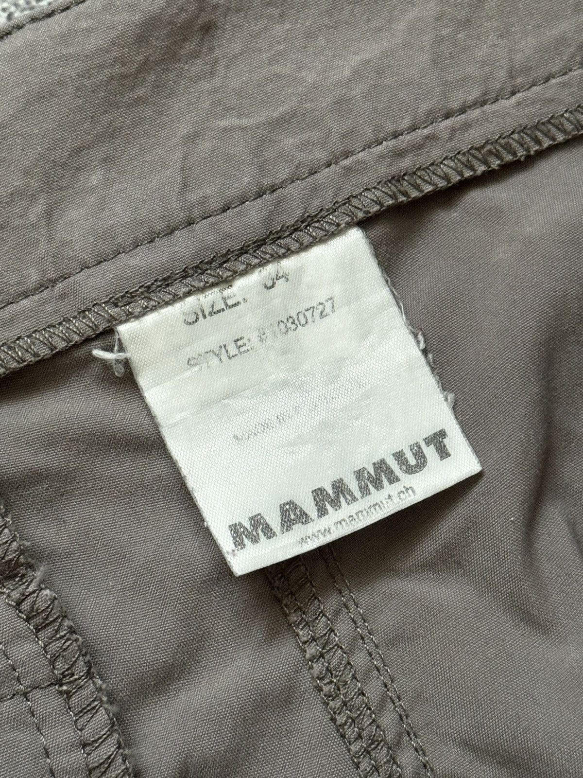 Mammut × Vintage Mammut 34 Wmns cargo pant trouser jogger sweatpants chino Size 25" / US 0 / IT 36 - 9 Thumbnail