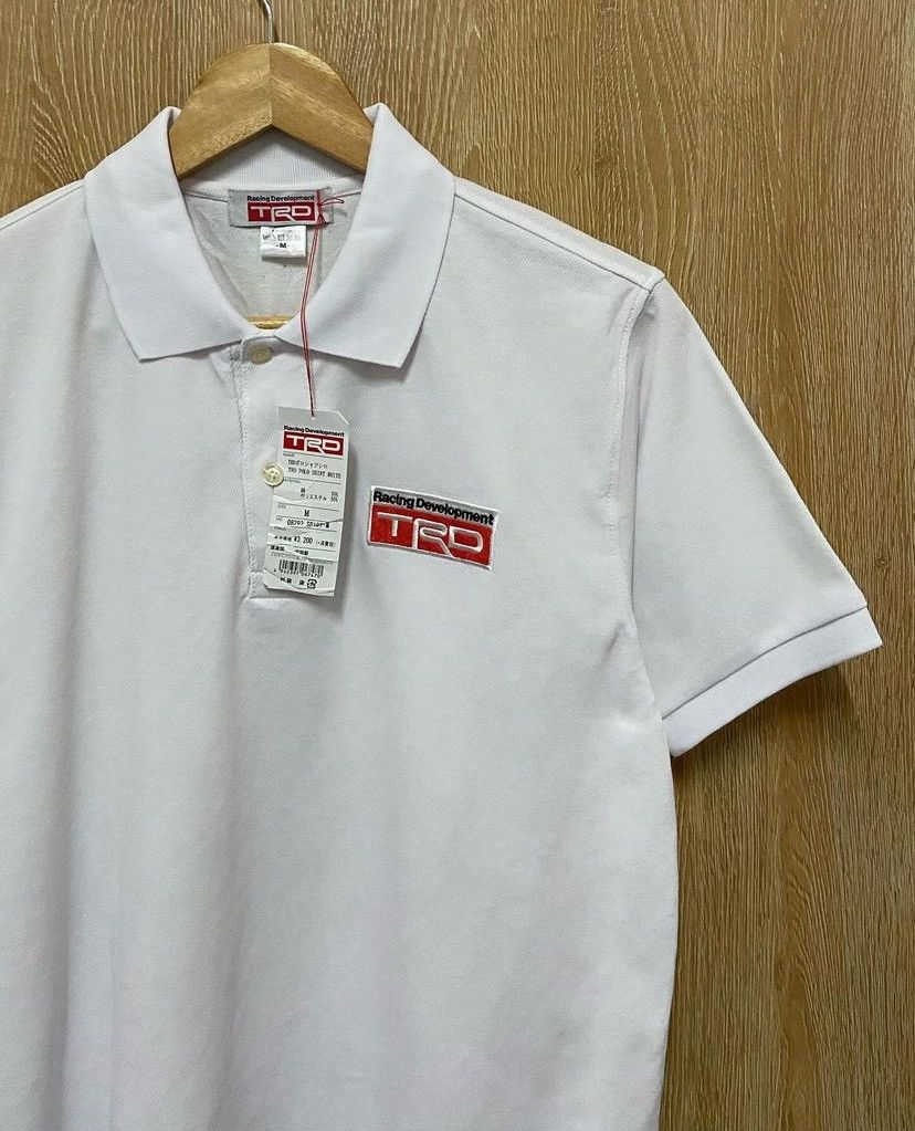 Vintage Vtg 90s Toyota TRD Racing Shirt Size US M / EU 48-50 / 2 - 2 Thumbnail