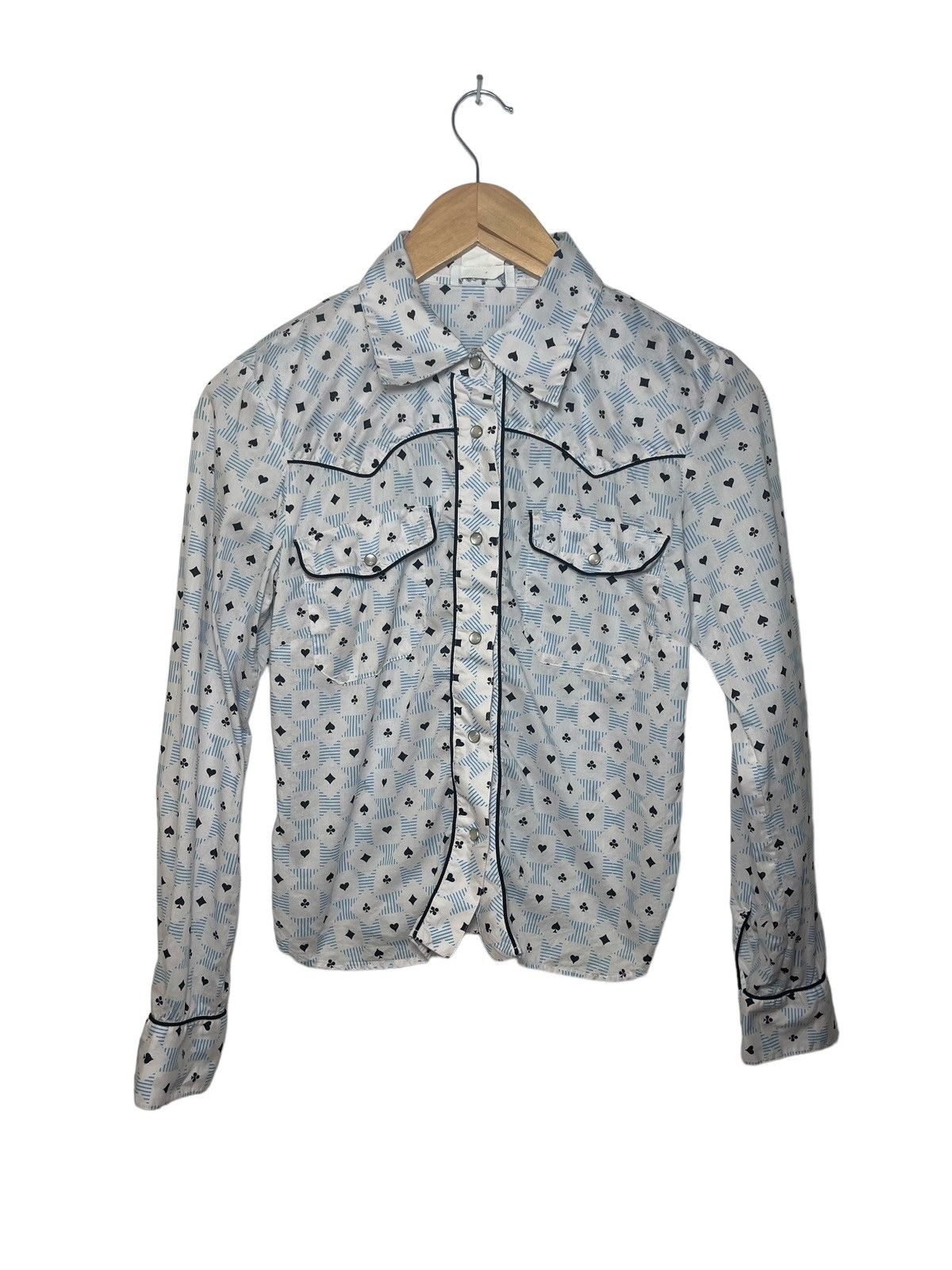 Vintage × agnes b. Vintage Agnes B western button up shirt Size S / US 4 / IT 40 - 1 Thumbnail