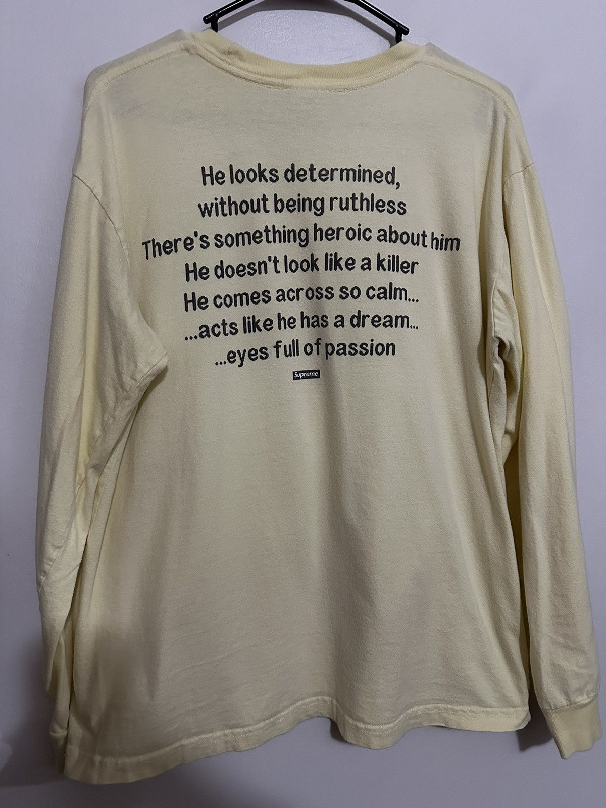 Supreme Supreme The Killer Long Sleeve Tee Size US M / EU 48-50 / 2 - 3 Thumbnail