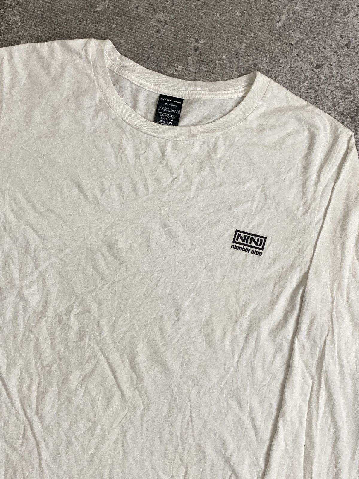 Number (N)ine Number Nine NN Logo longsleeve Size US XL / EU 56 / 4 - 2 Thumbnail