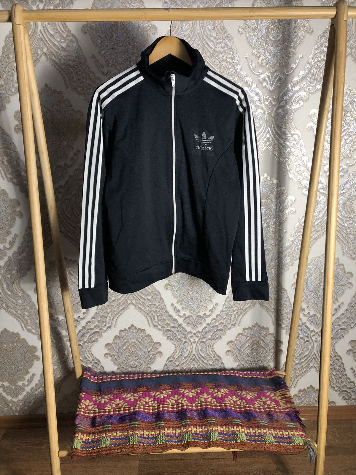 Vintage VERY RARE ADIDAS ORIGINAL FULL ZIP JACKET RETRO SOCCER 90s Size US M / EU 48-50 / 2 - 1 Thumbnail