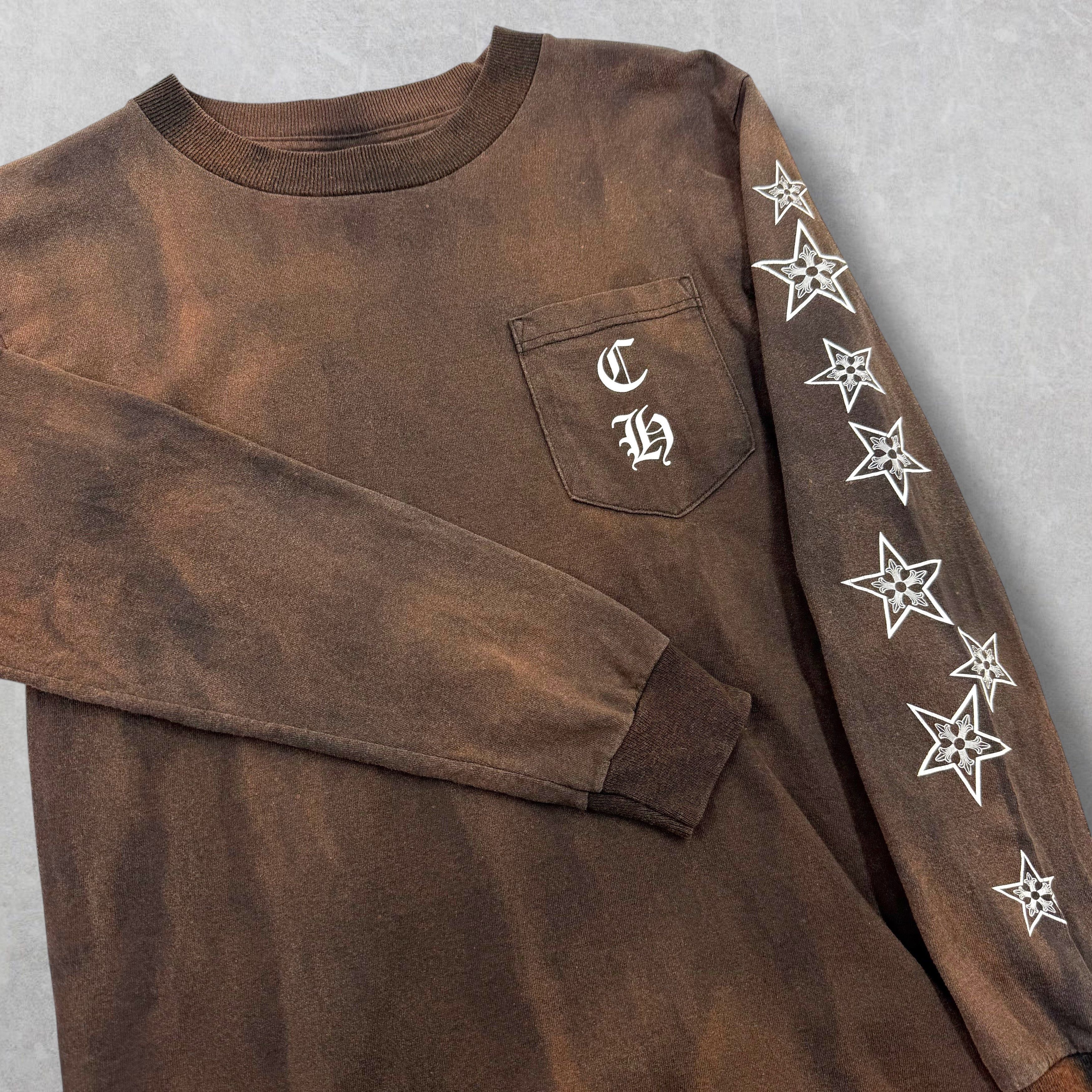 Chrome Hearts Vintage Chrome Hearts Star/Horseshoe Long sleeve Small Size US S / EU 44-46 / 1 - 4 Thumbnail