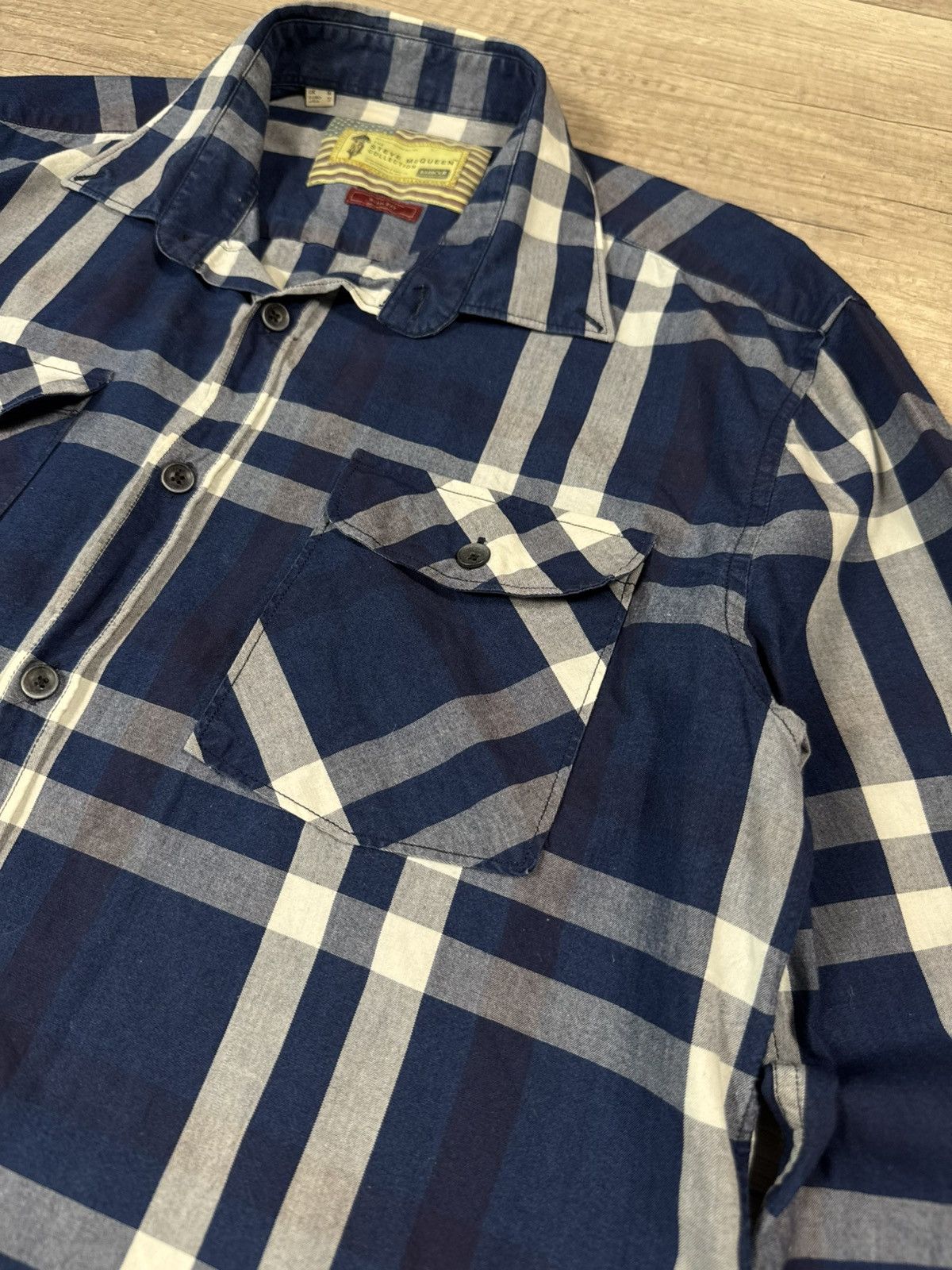 Barbour Barbour International Steve McQUEEN Checkered Slim Fit Shirt Size US M / EU 48-50 / 2 - 5 Thumbnail