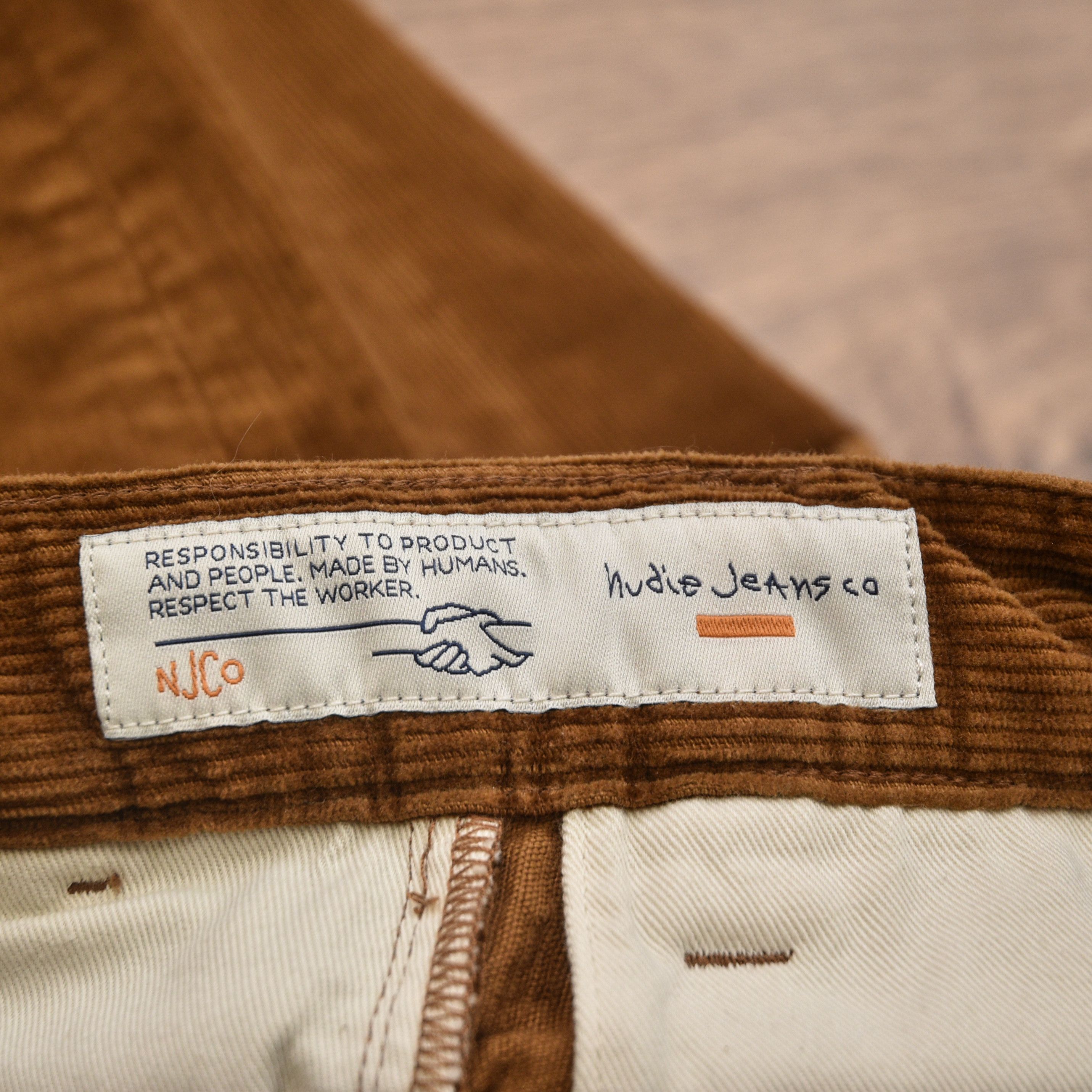 Nudie Jeans Nudie Jeans Co Easy Alvin Oak Corduroy Pants Brown W33 L32 Size US 33 - 16 Thumbnail