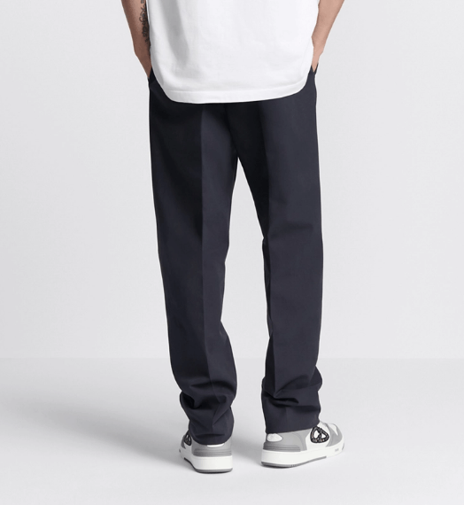 Dior o1w1db11225 493C10 Charm Pant in Navy Blue Size US 34 / EU 50 - 5 Thumbnail