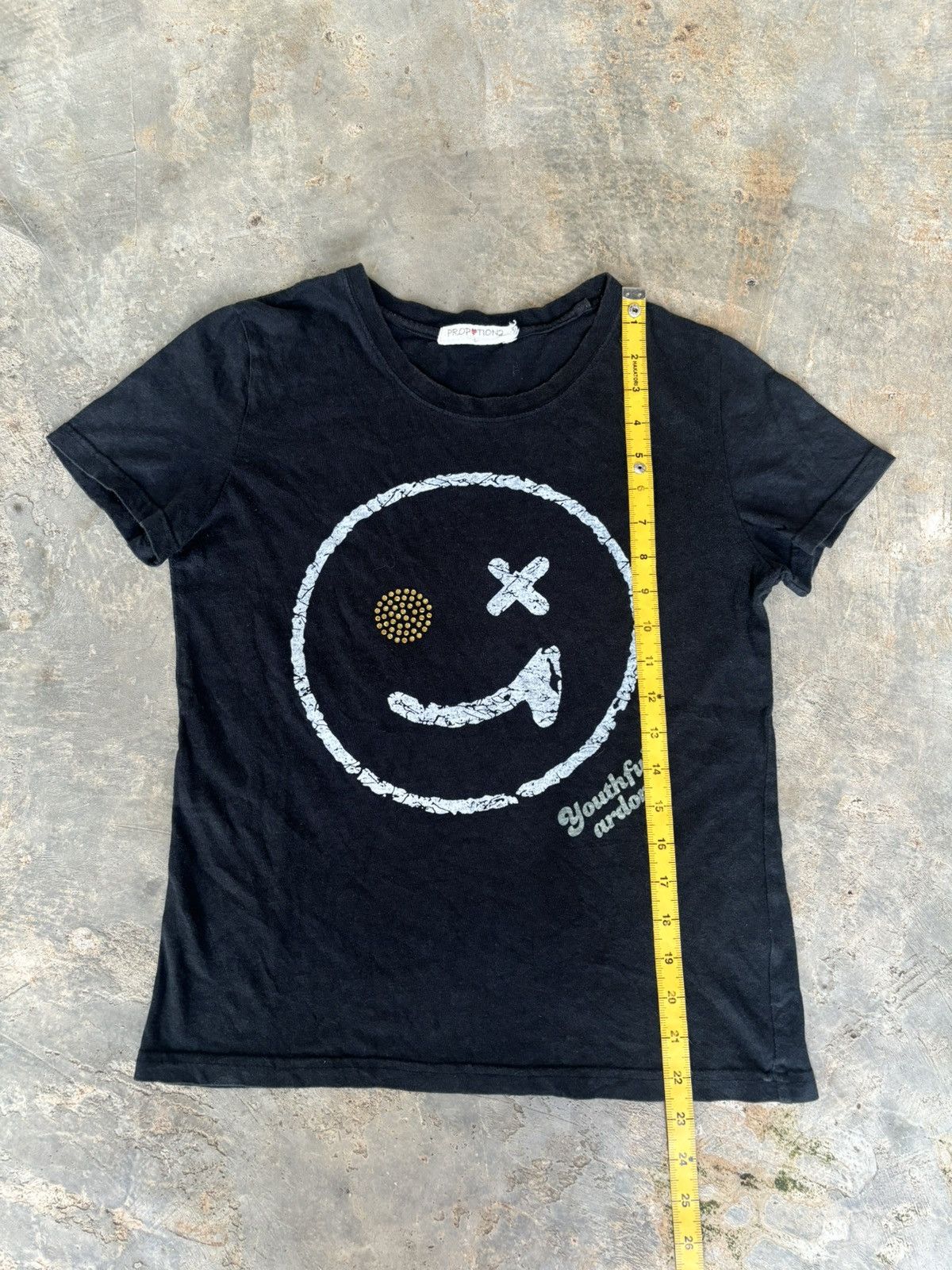 Hysteric Glamour × Japanese Brand Y2k Prop Tion Youthful Ardor Logo Tshirt Size M / US 6-8 / IT 42-44 - 10 Thumbnail