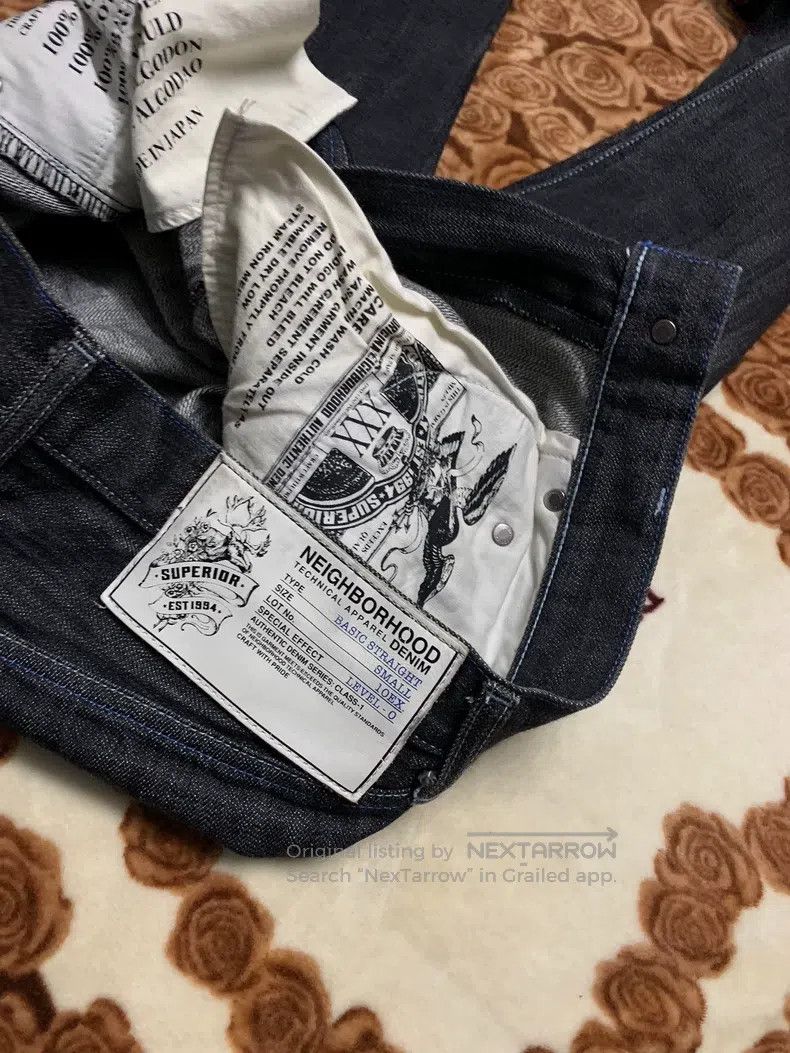 Neighborhood Neighborhood size S Raw Denim Pants Size US 27 - 5 Thumbnail