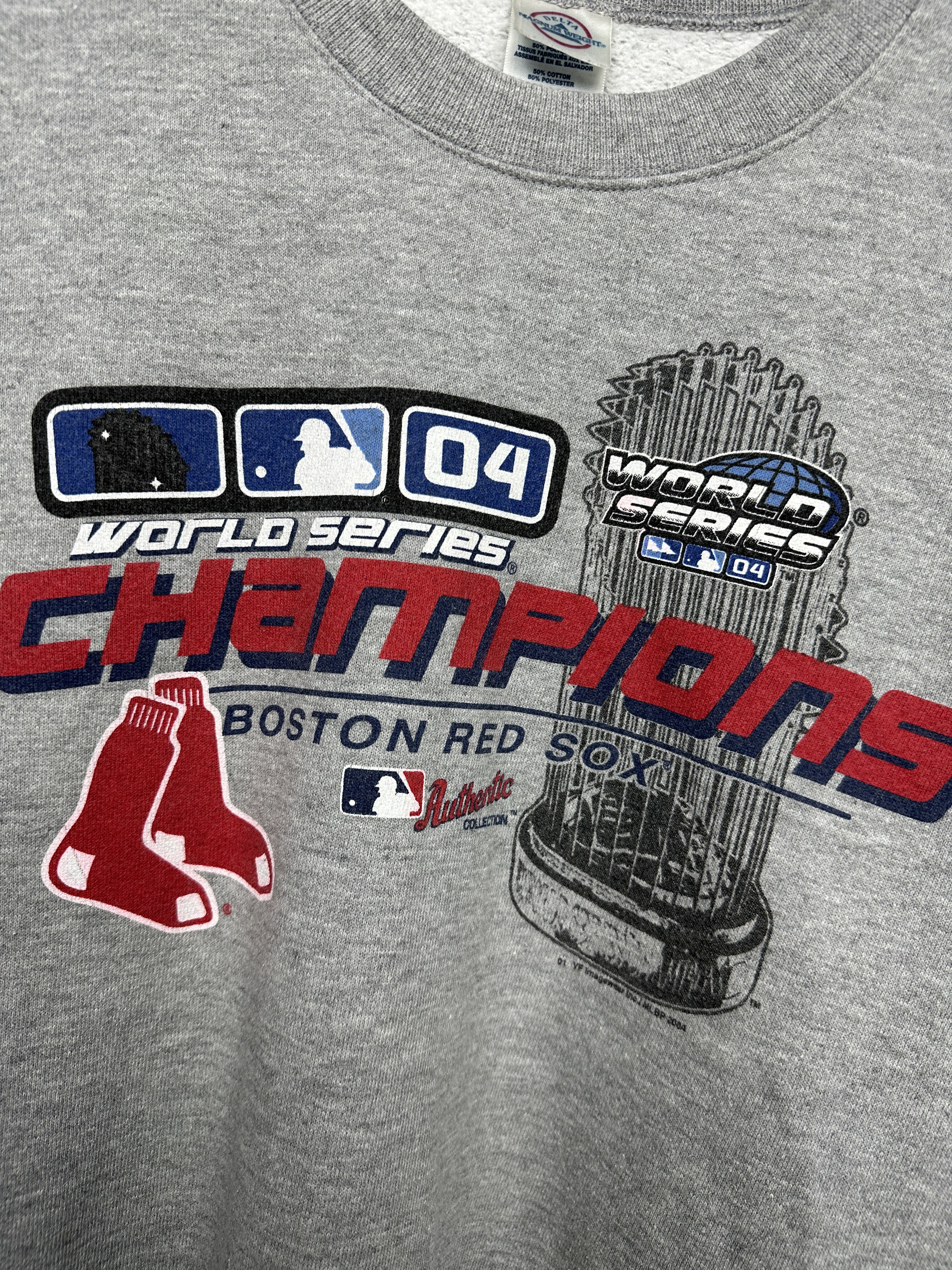 MLB Boston Red Sox 2004 World Series Champions Sweatshirt Size US L / EU 52-54 / 3 - 3 Thumbnail