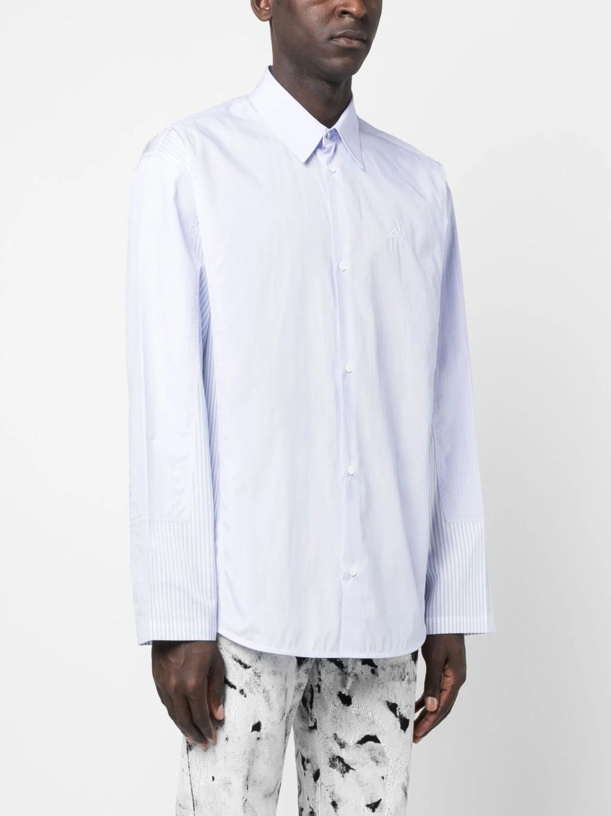 OAMC o1y0225 Striped Shirt in Blue Size US M / EU 48-50 / 2 - 3 Thumbnail