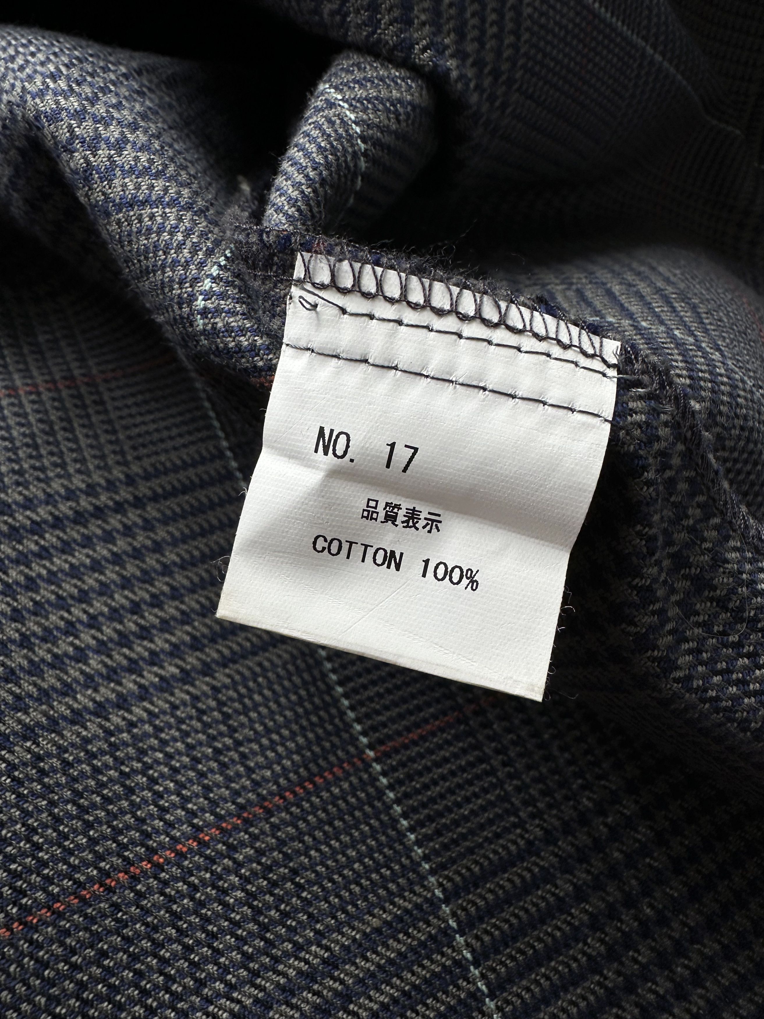 Christopher Nemeth × Japanese Brand Christopher Nemeth grey check trench jacket Size US M / EU 48-50 / 2 - 10 Thumbnail