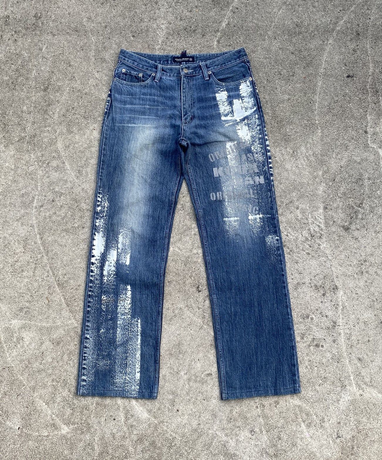 20471120 × 5351 POUR LES HOMMES Koox Jean painter straight cut japanese brand style W32x31 Size US 32 / EU 48 - 2 Thumbnail