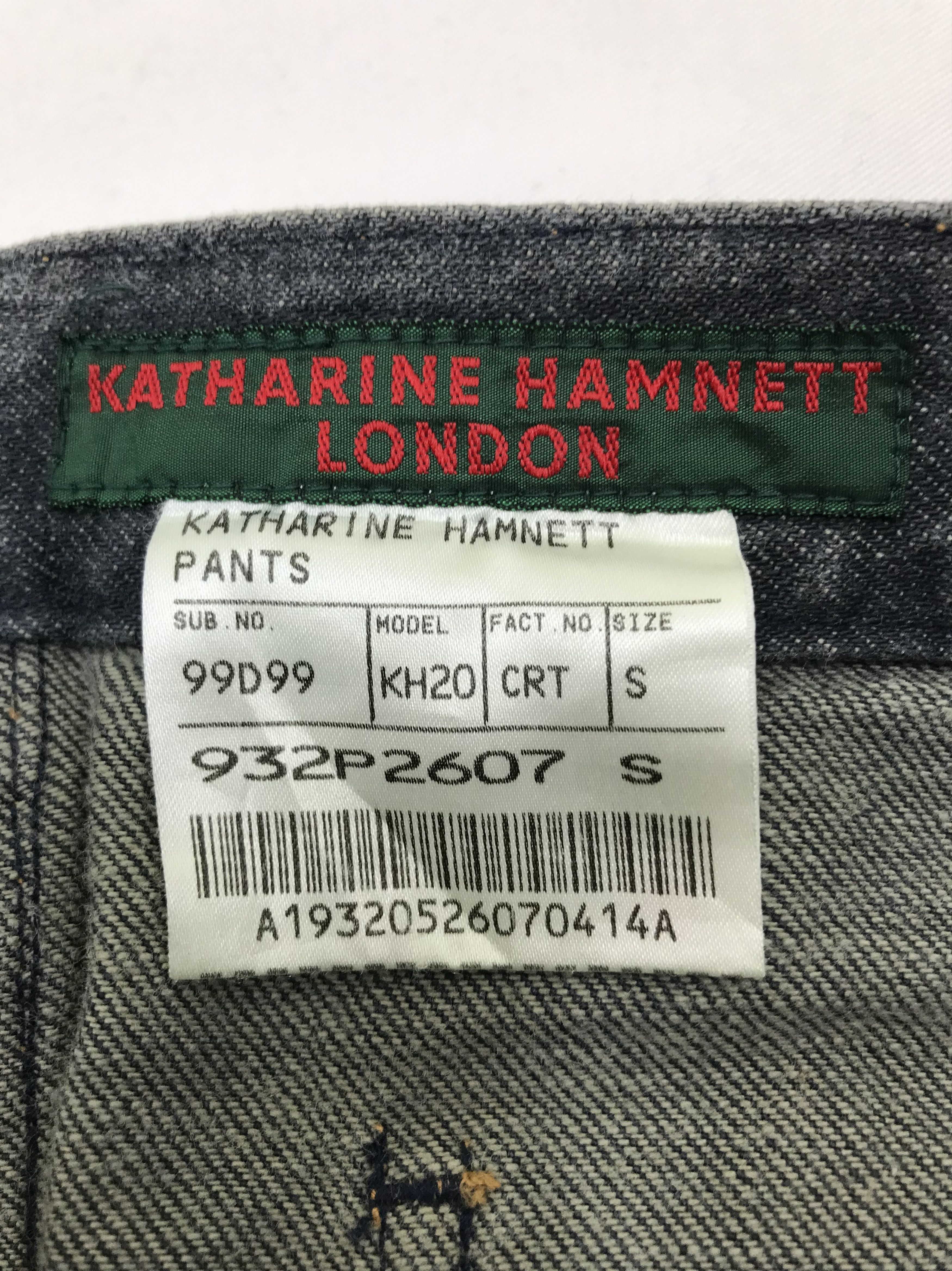 Katharine Hamnett London Vintage Katharine Hamnett London Super Flare Jeans Size 29" - 12 Thumbnail